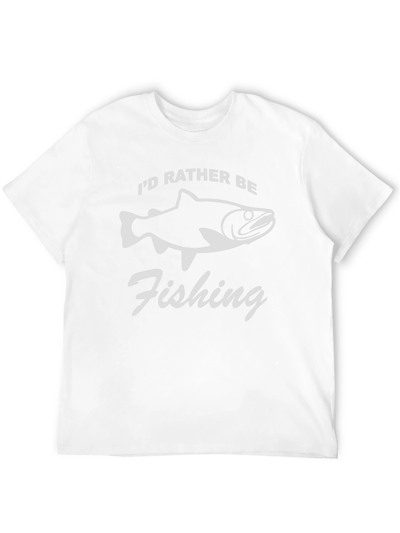Id Rather Be Fishing Graphic Tee