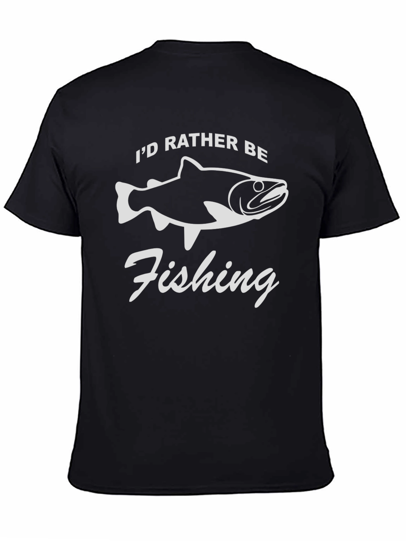 Id Rather Be Fishing Graphic Tee