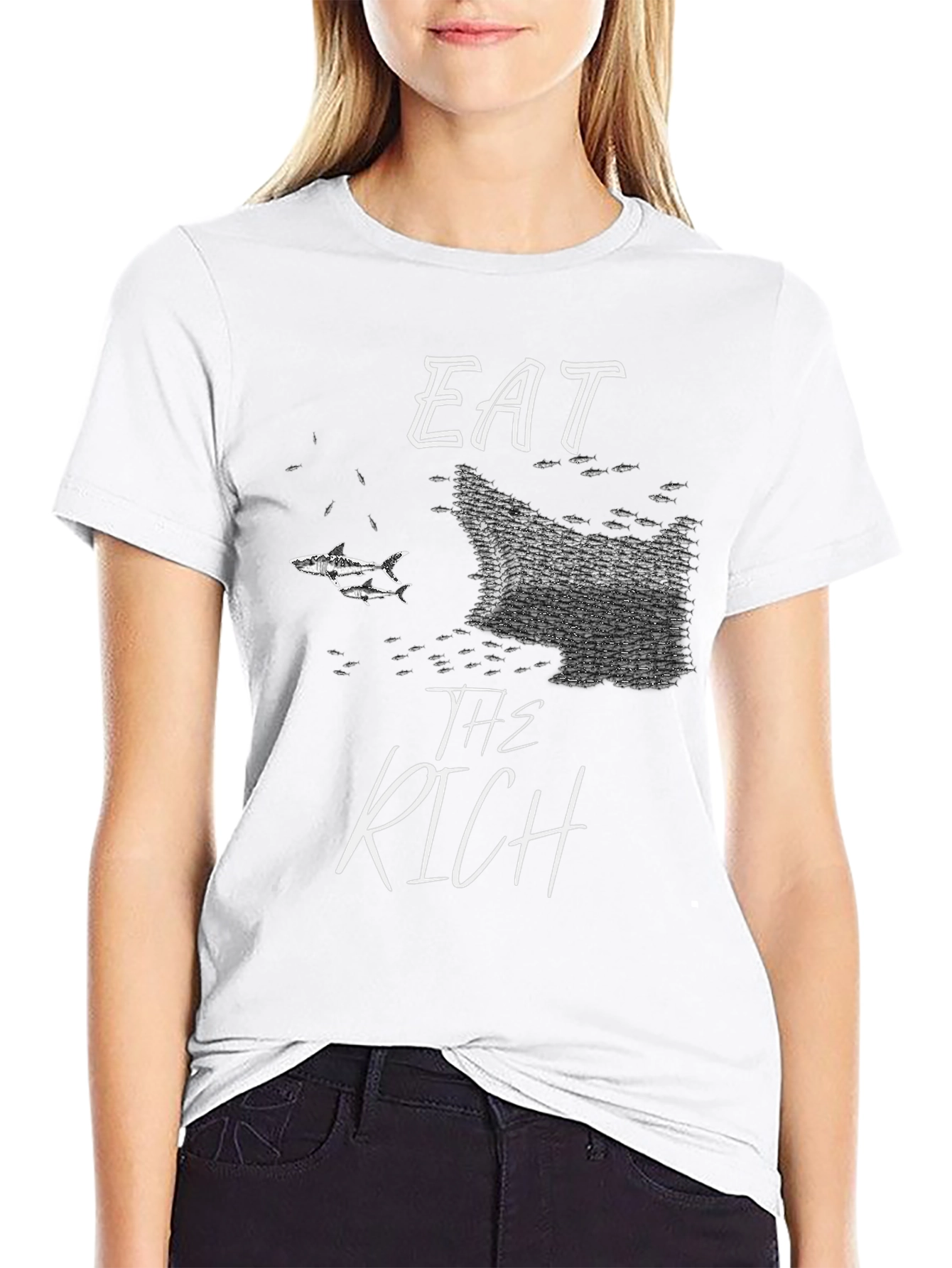 Eat The Rich Graphic T-Shirt
