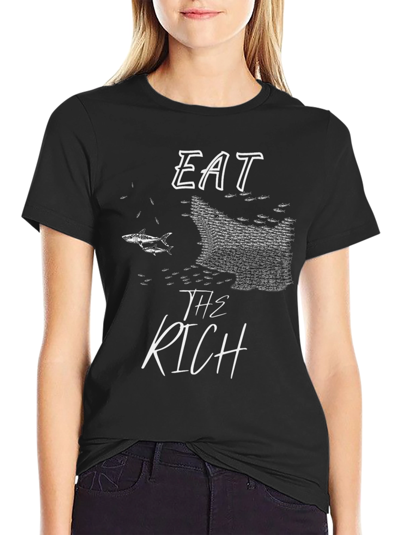 Eat The Rich Graphic T-Shirt