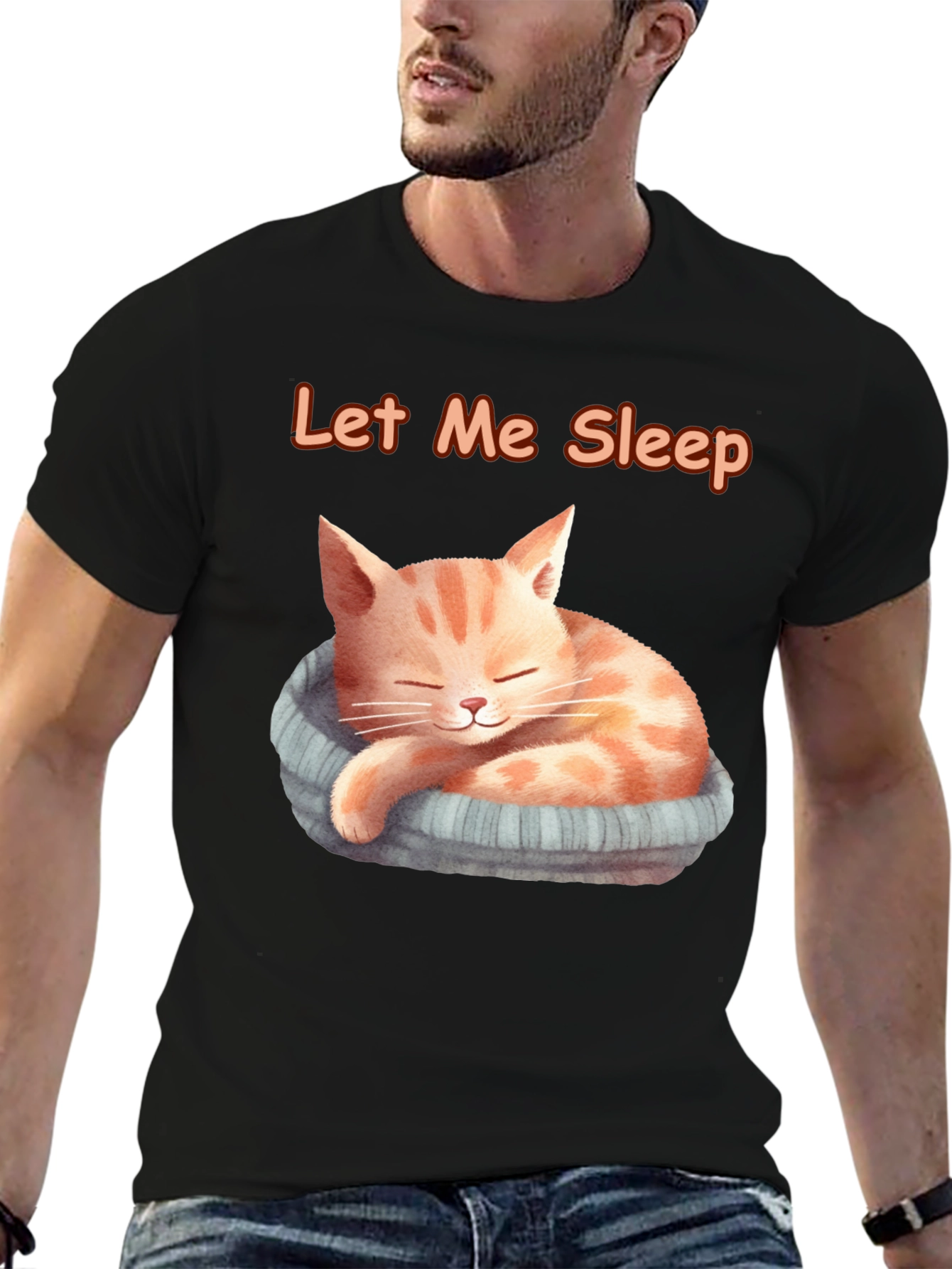 Let Me Sleep Cat T-Shirt