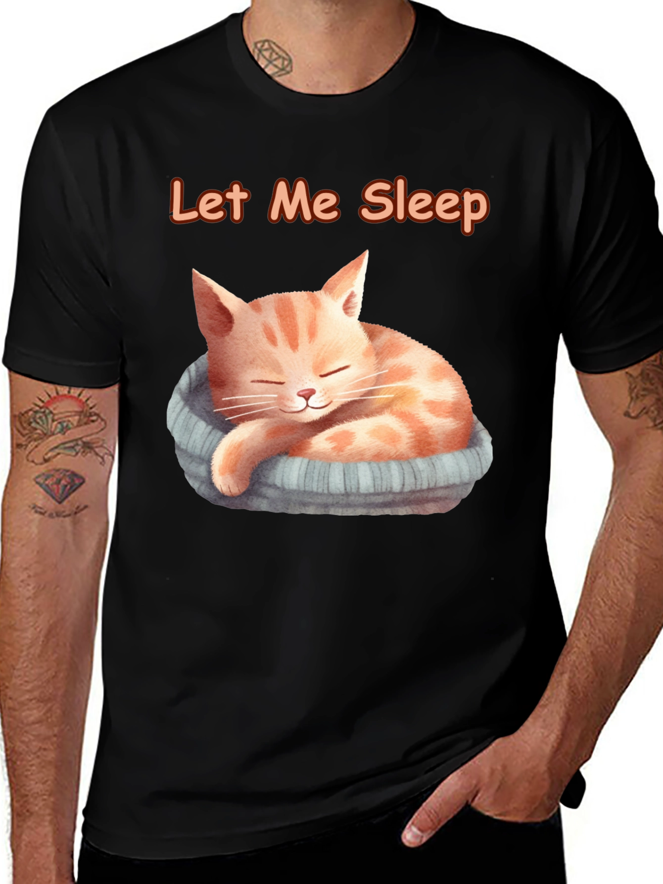 Let Me Sleep Cat T-Shirt