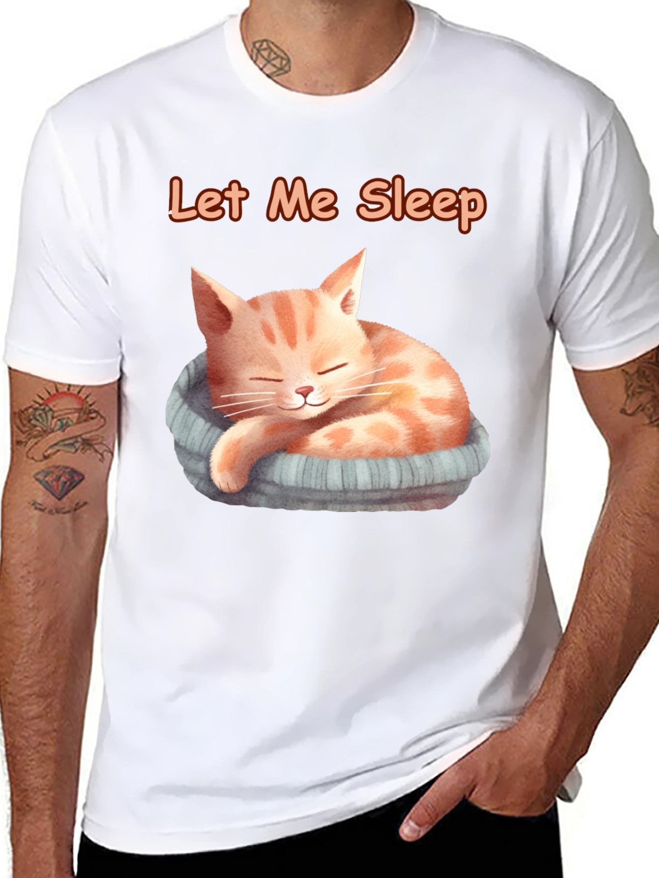 Let Me Sleep Cat T-Shirt