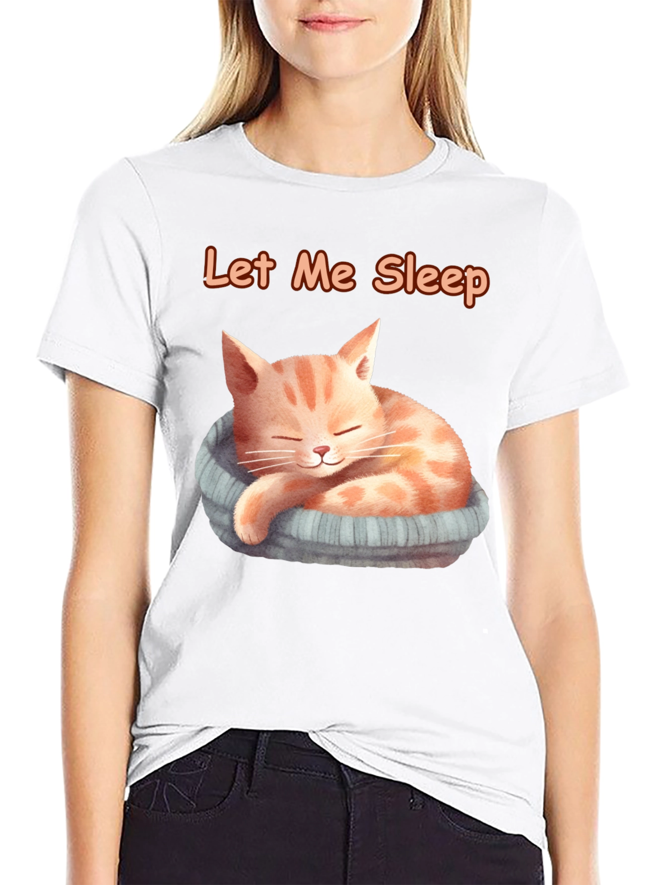 Let Me Sleep Cat T-Shirt