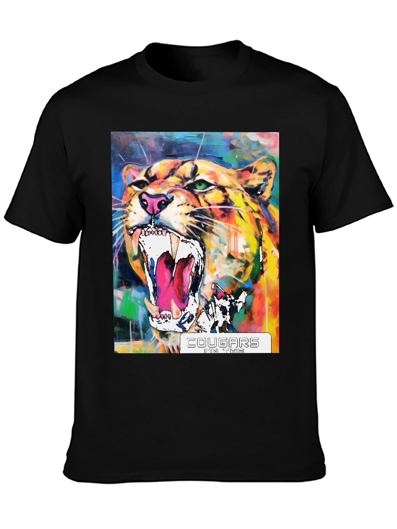 Cougars On The Prowl Graphic T-Shirt