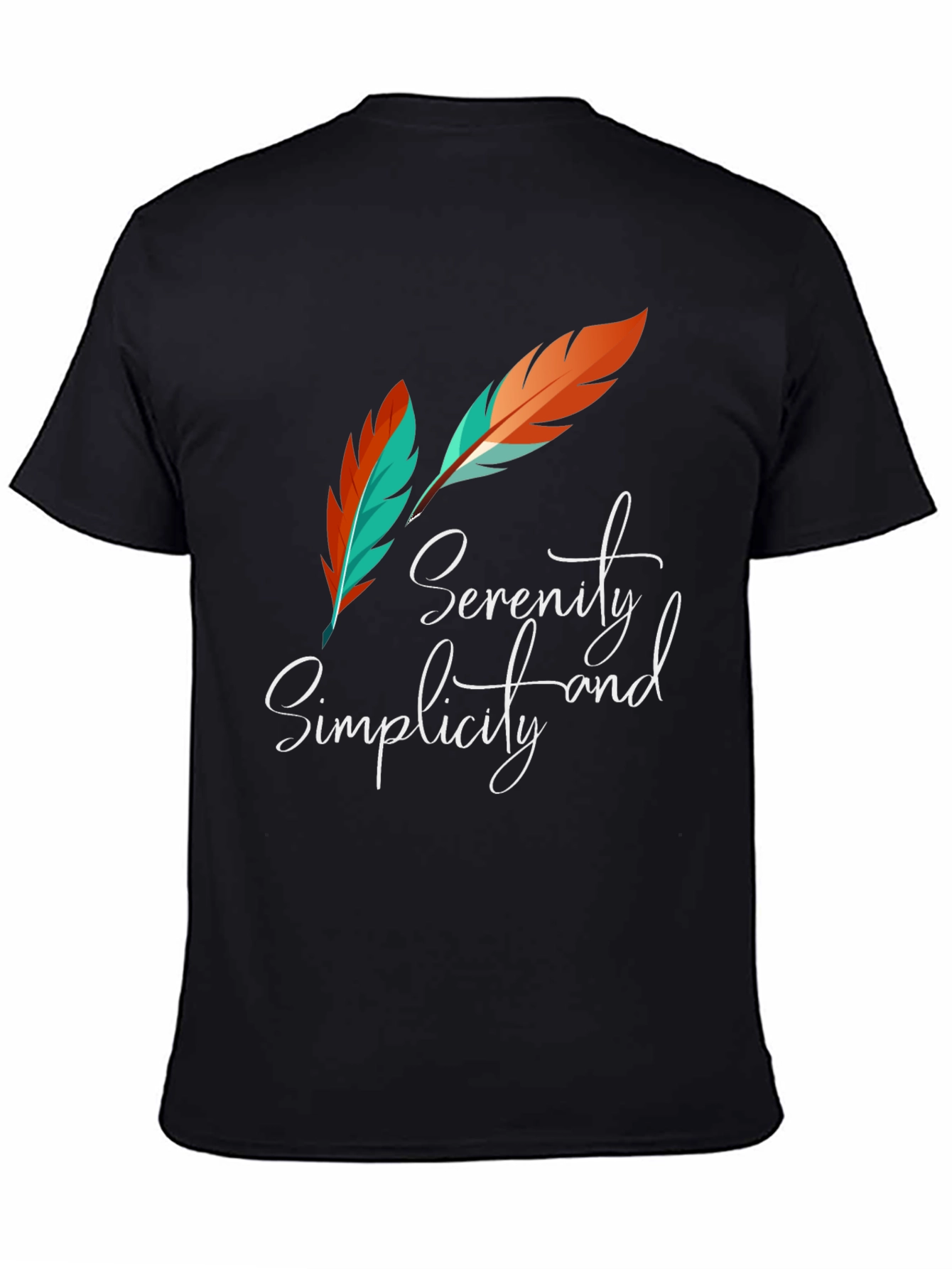 Serenity and Simplicity Graphic Tee