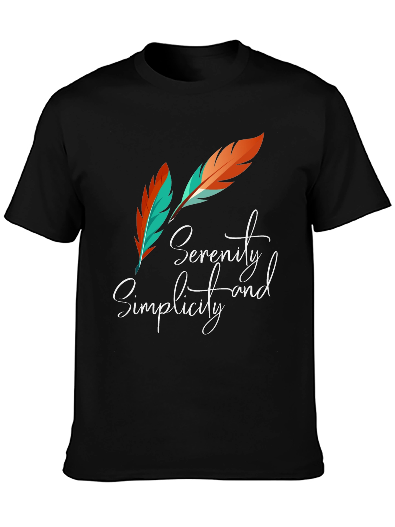 Serenity and Simplicity Graphic Tee