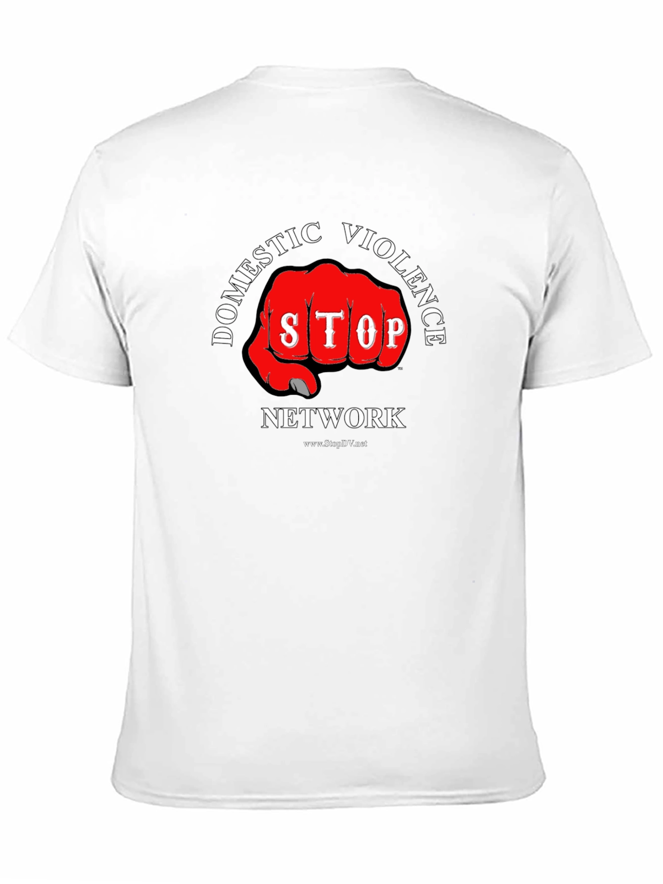 Stop Domestic Violence Network Black T-Shirt