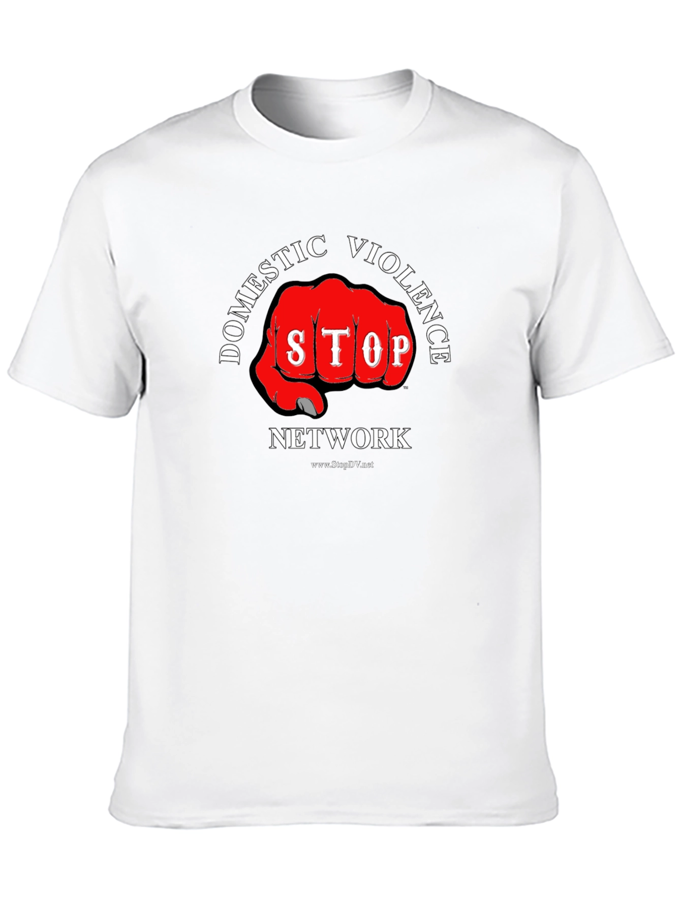 Stop Domestic Violence Network Black T-Shirt