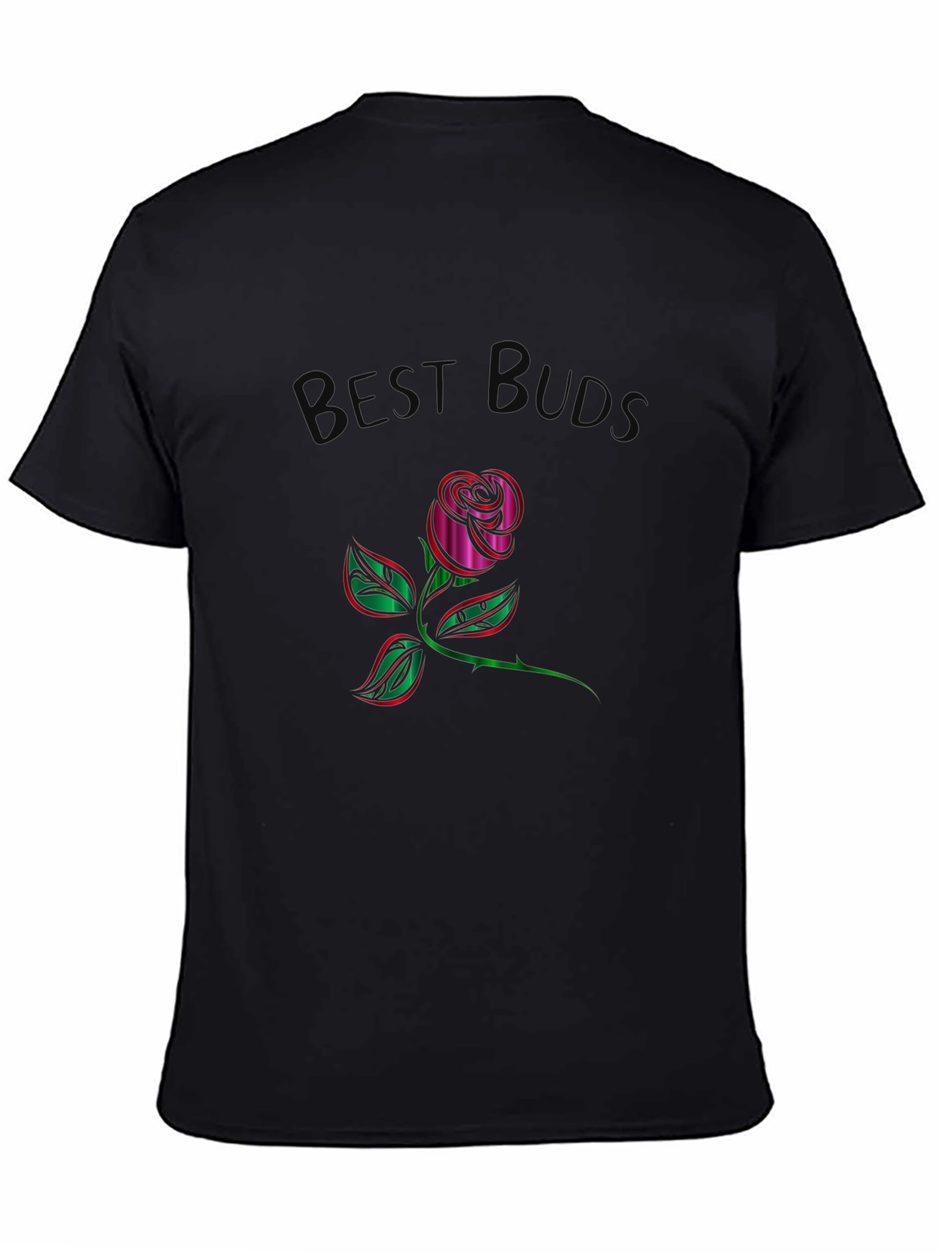 Best Buds Rose Graphic T-Shirt
