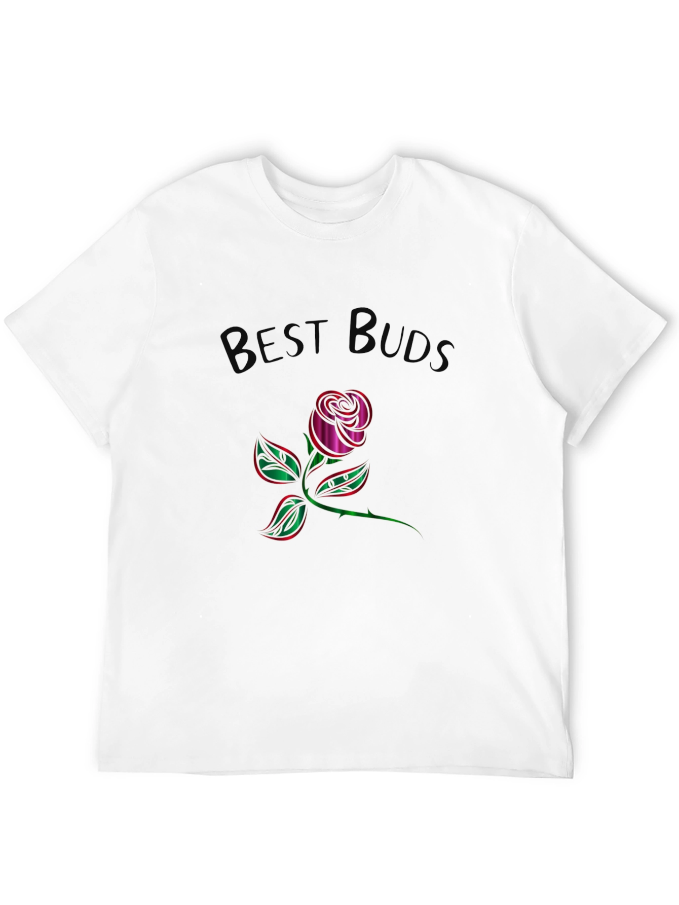 Best Buds Rose Graphic T-Shirt
