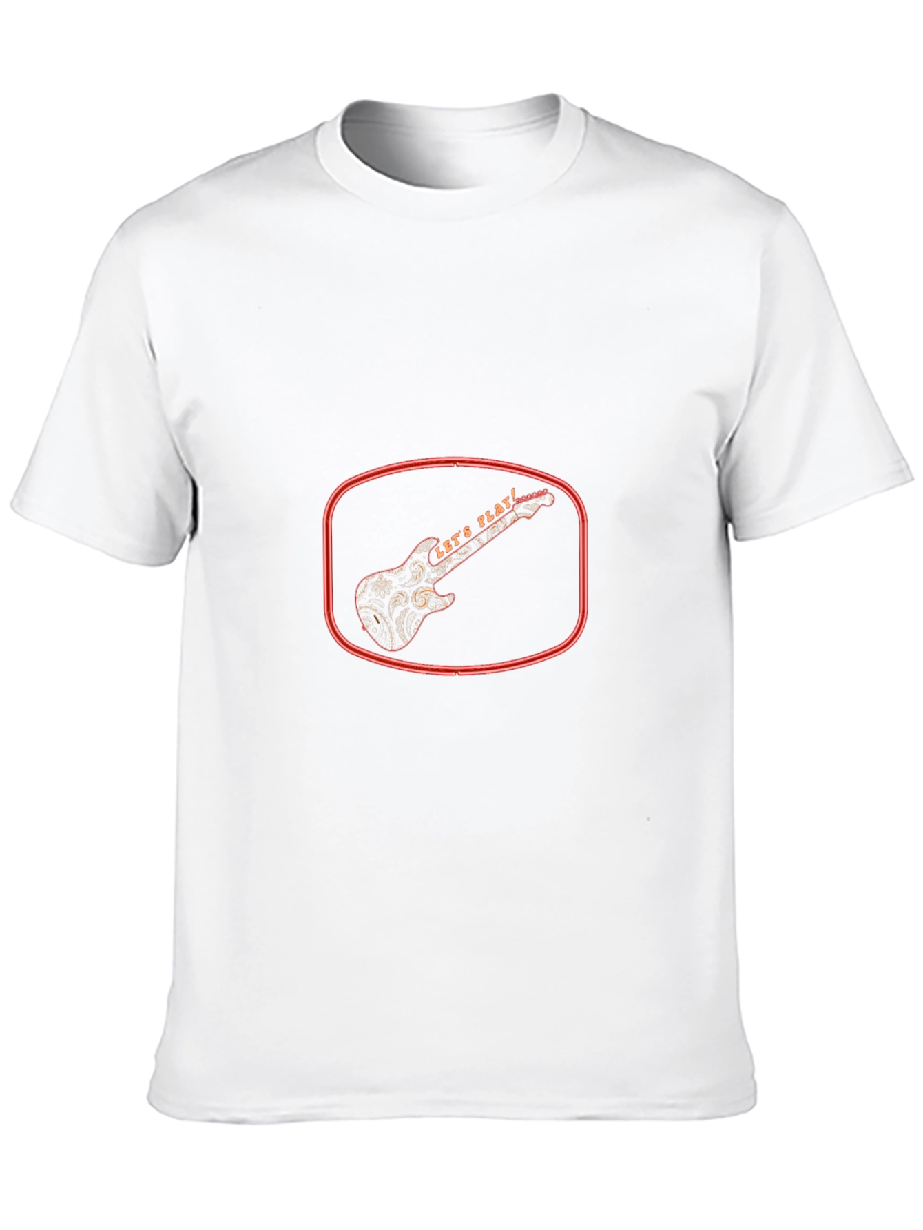 Lets Play Graphic Tee - Black