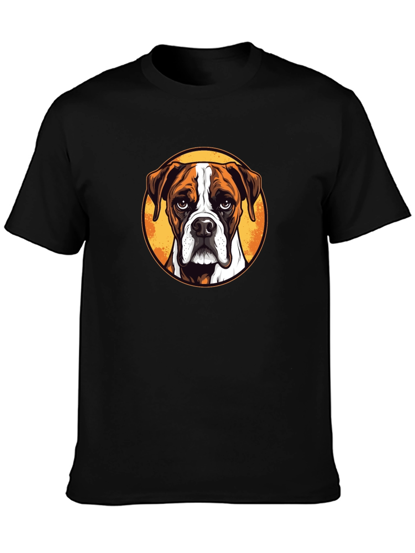 Boxer Dog Graphic Tee - Stylish Unisex T-Shirt