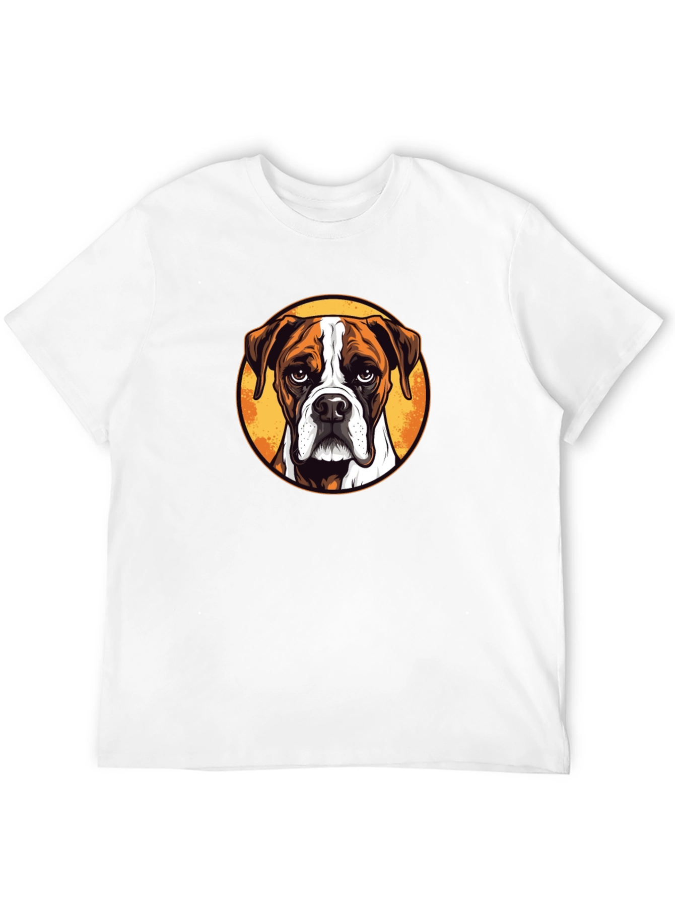 Boxer Dog Graphic Tee - Stylish Unisex T-Shirt
