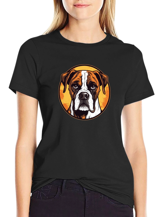 Boxer Dog Graphic Tee - Stylish Unisex T-Shirt