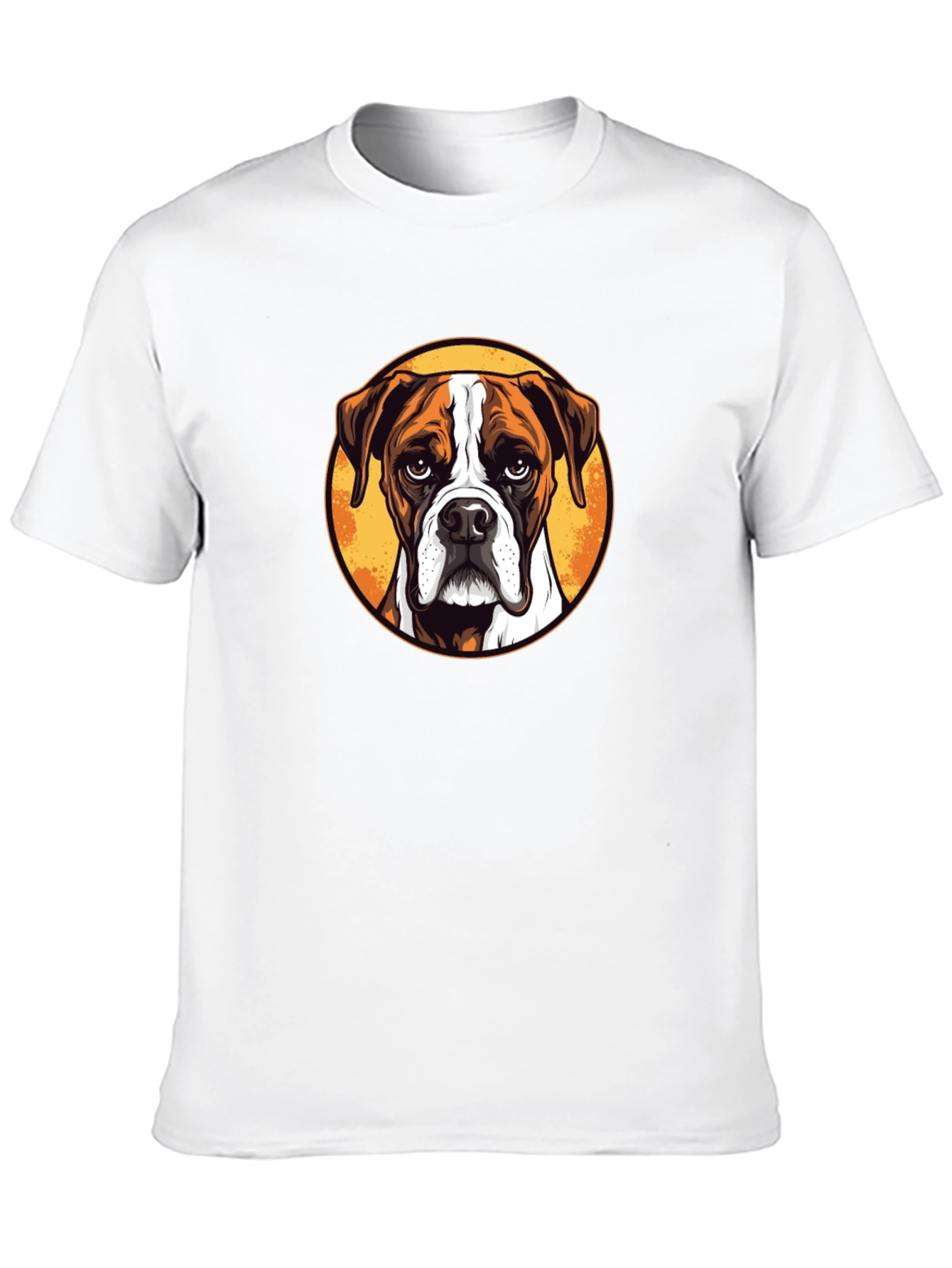 Boxer Dog Graphic Tee - Stylish Unisex T-Shirt