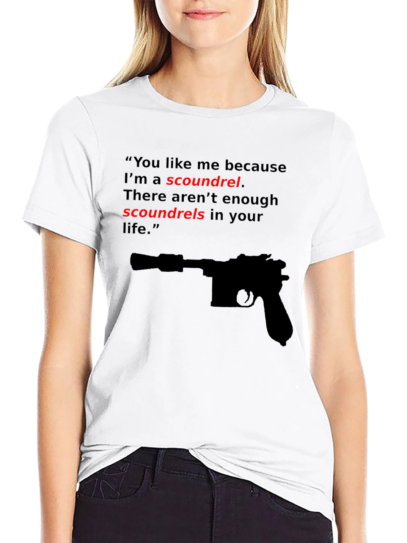 Scoundrel T-Shirt - Movie Quote Tee
