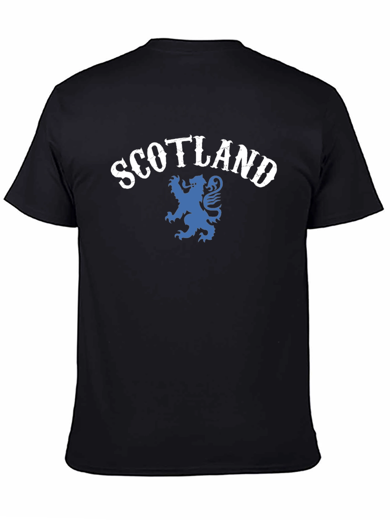 Scotland Lion Rampant T-Shirt - Black
