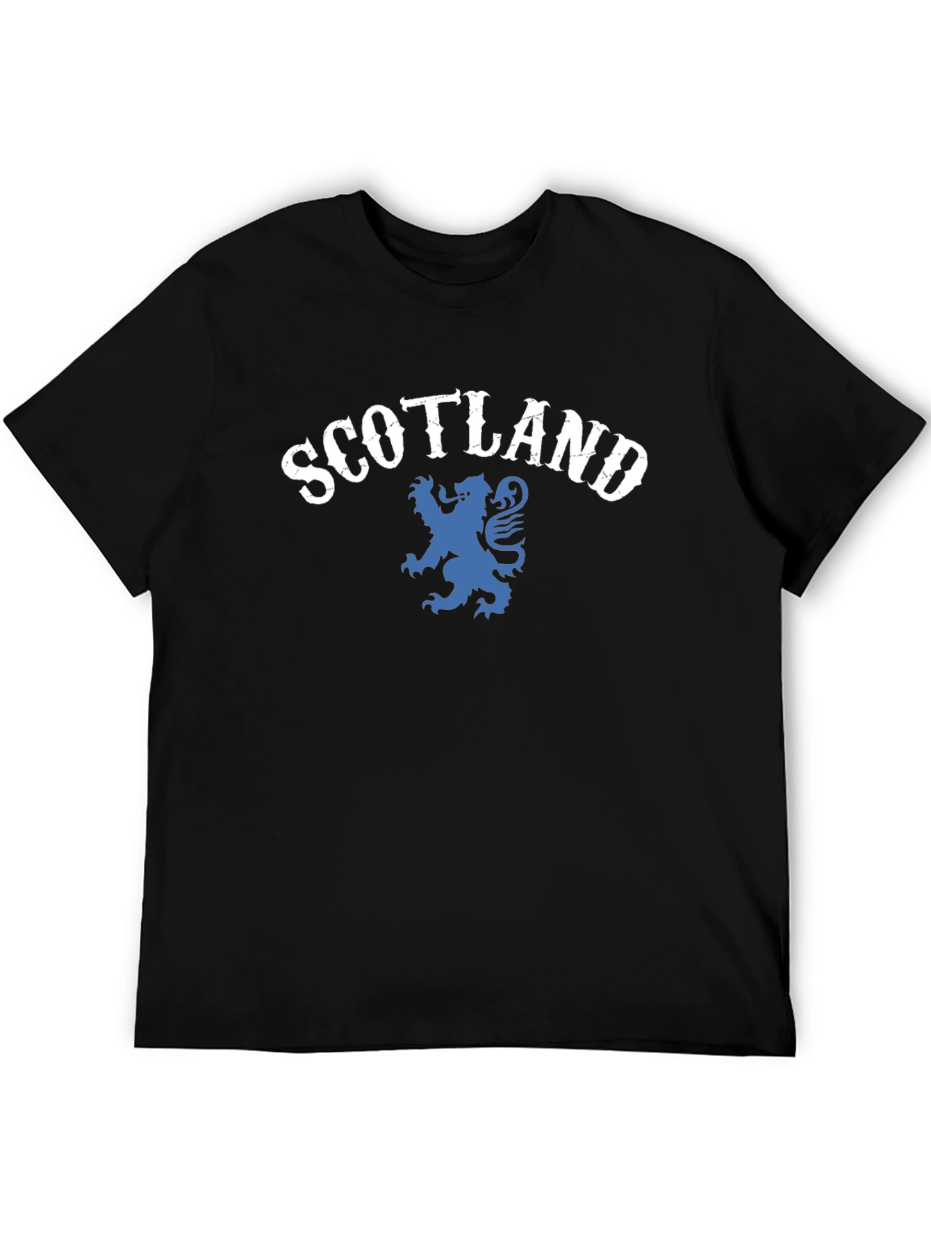 Scotland Lion Rampant T-Shirt - Black