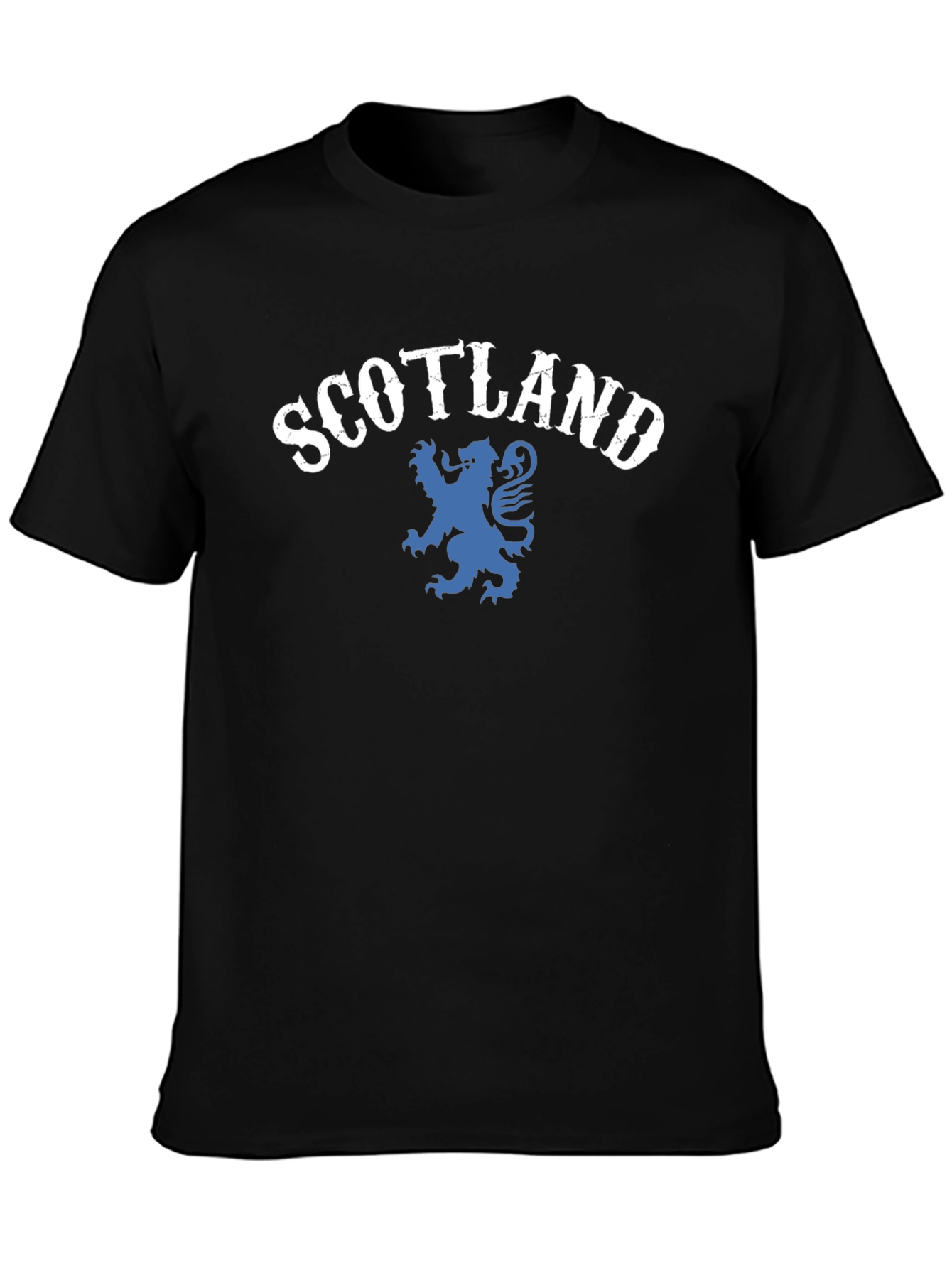 Scotland Lion Rampant T-Shirt - Black