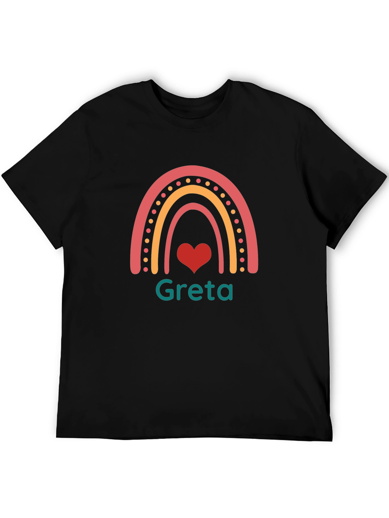 Personalized Rainbow Greta T-Shirt