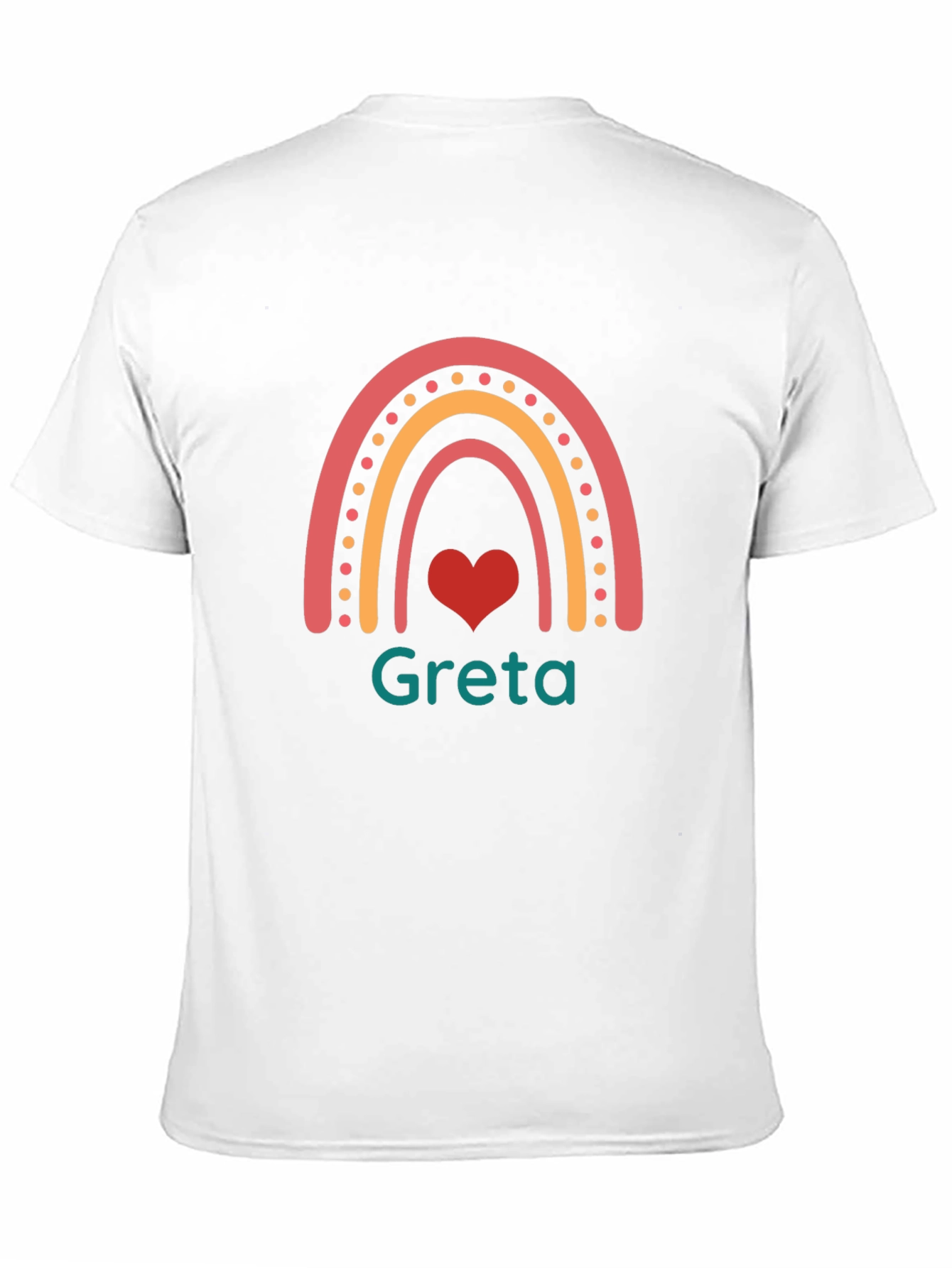 Personalized Rainbow Greta T-Shirt