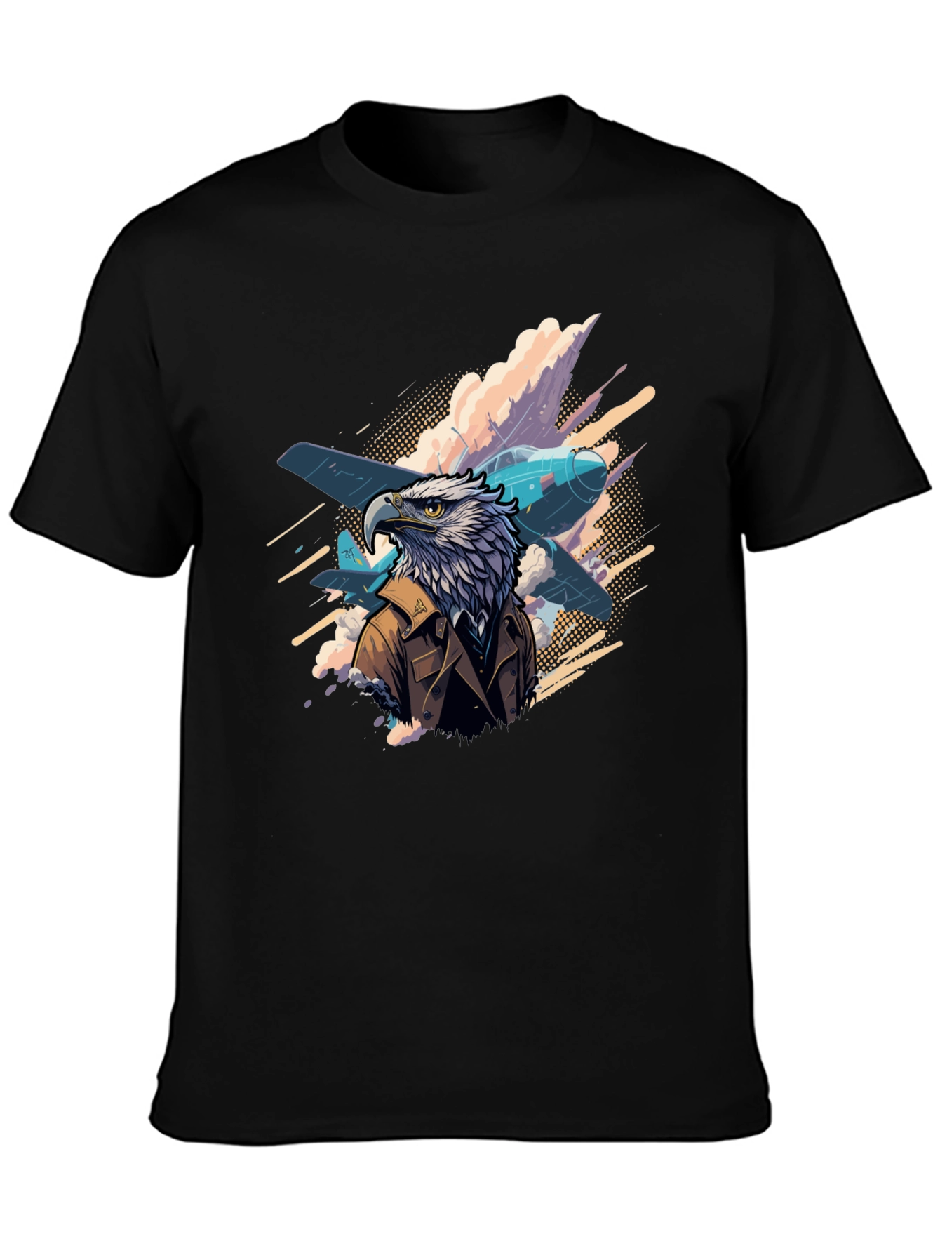 Eagle Pilot Graphic T-Shirt