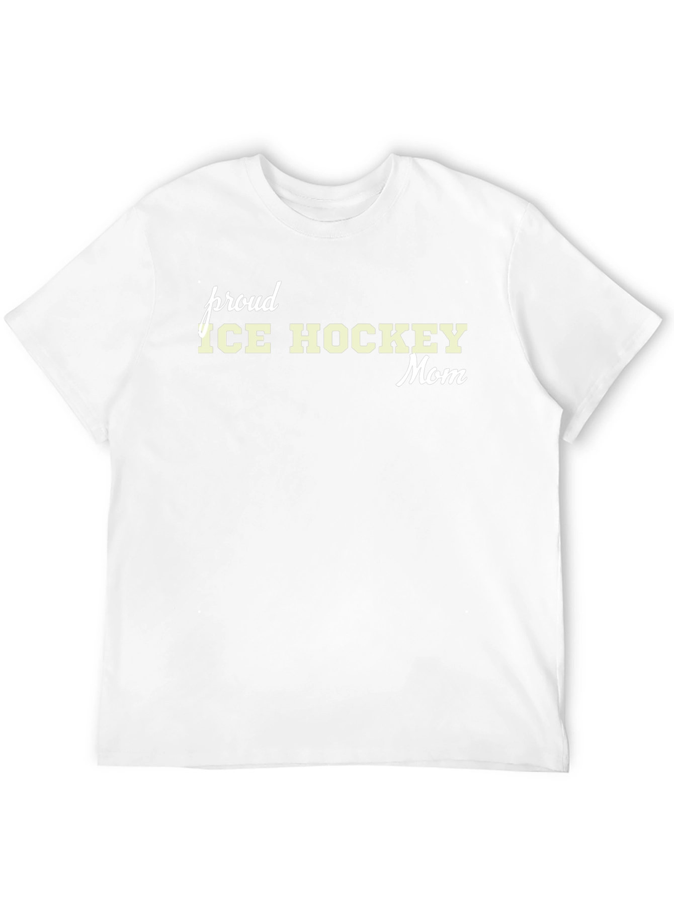 Proud Ice Hockey Mom Graphic Tee