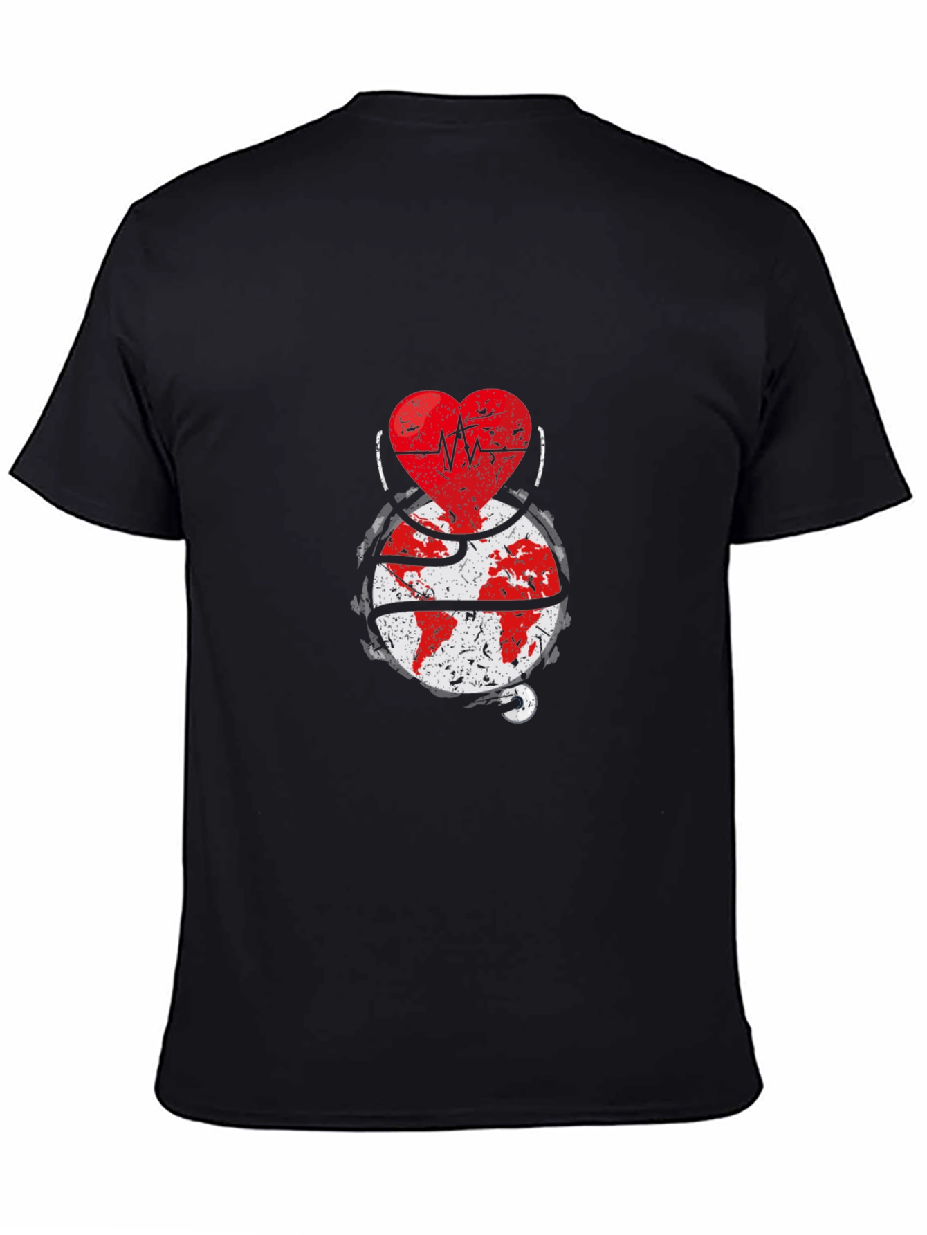 Global Heartbeat Tee - World Health T-Shirt