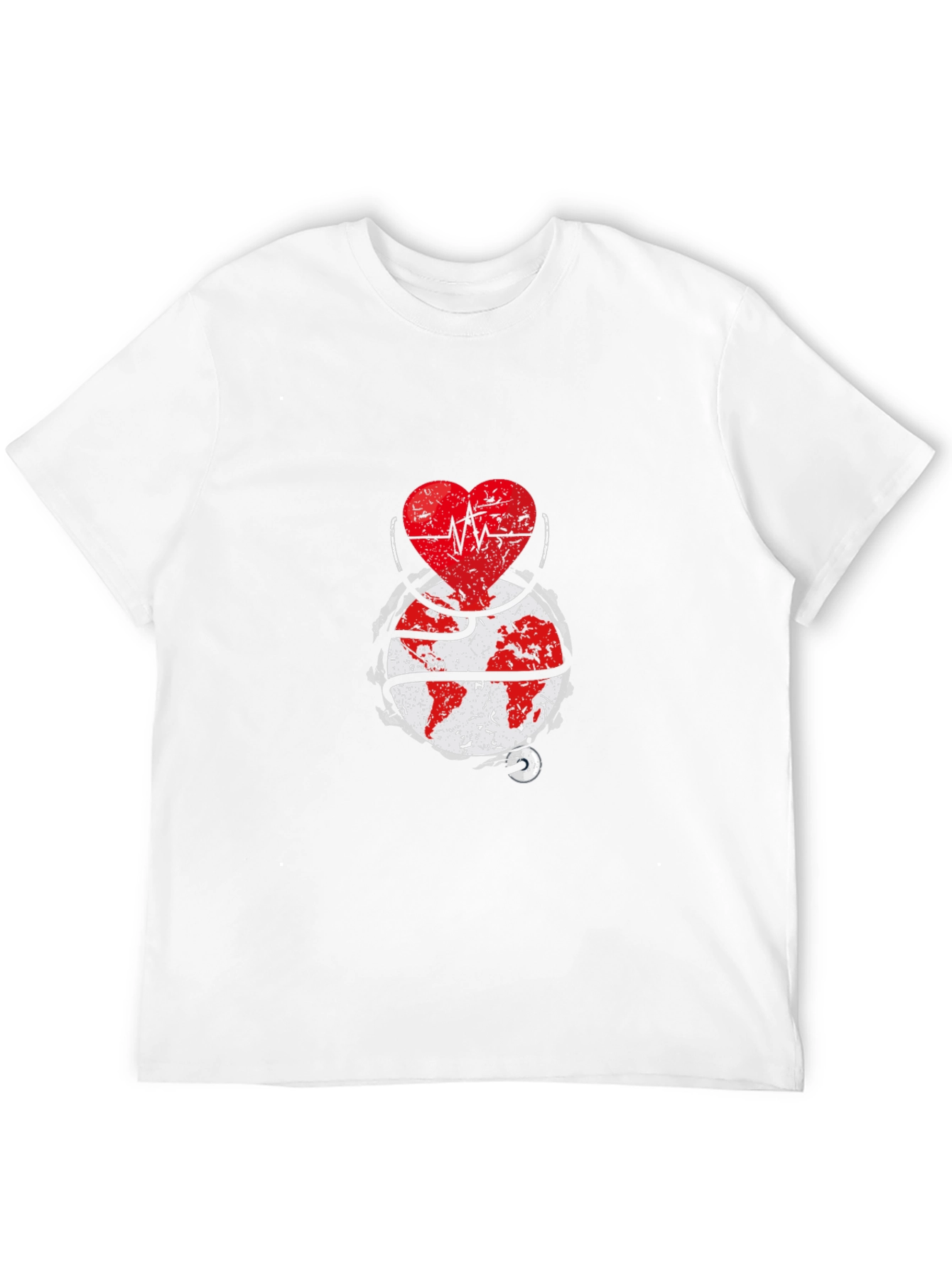 Global Heartbeat Tee - World Health T-Shirt