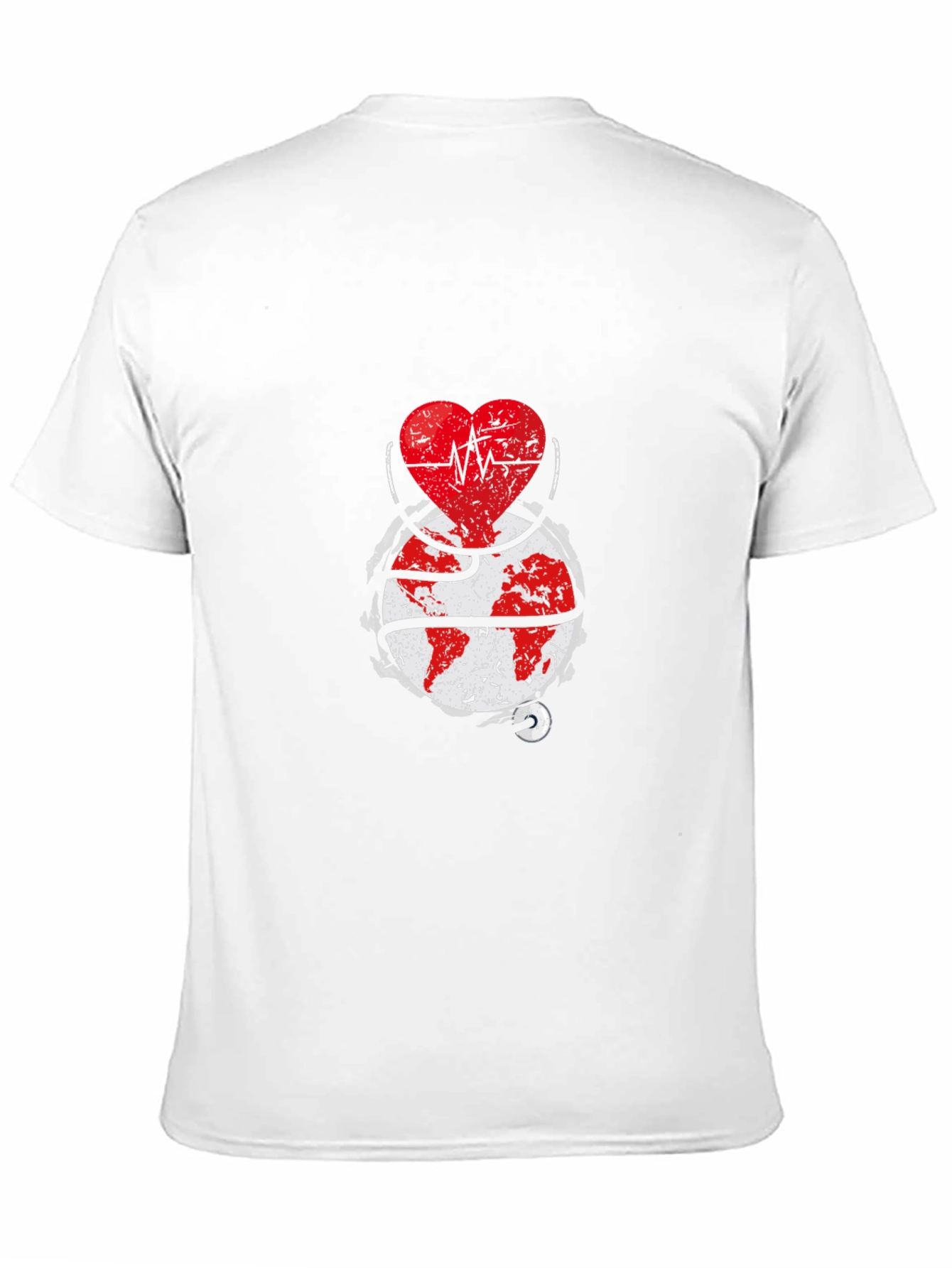 Global Heartbeat Tee - World Health T-Shirt