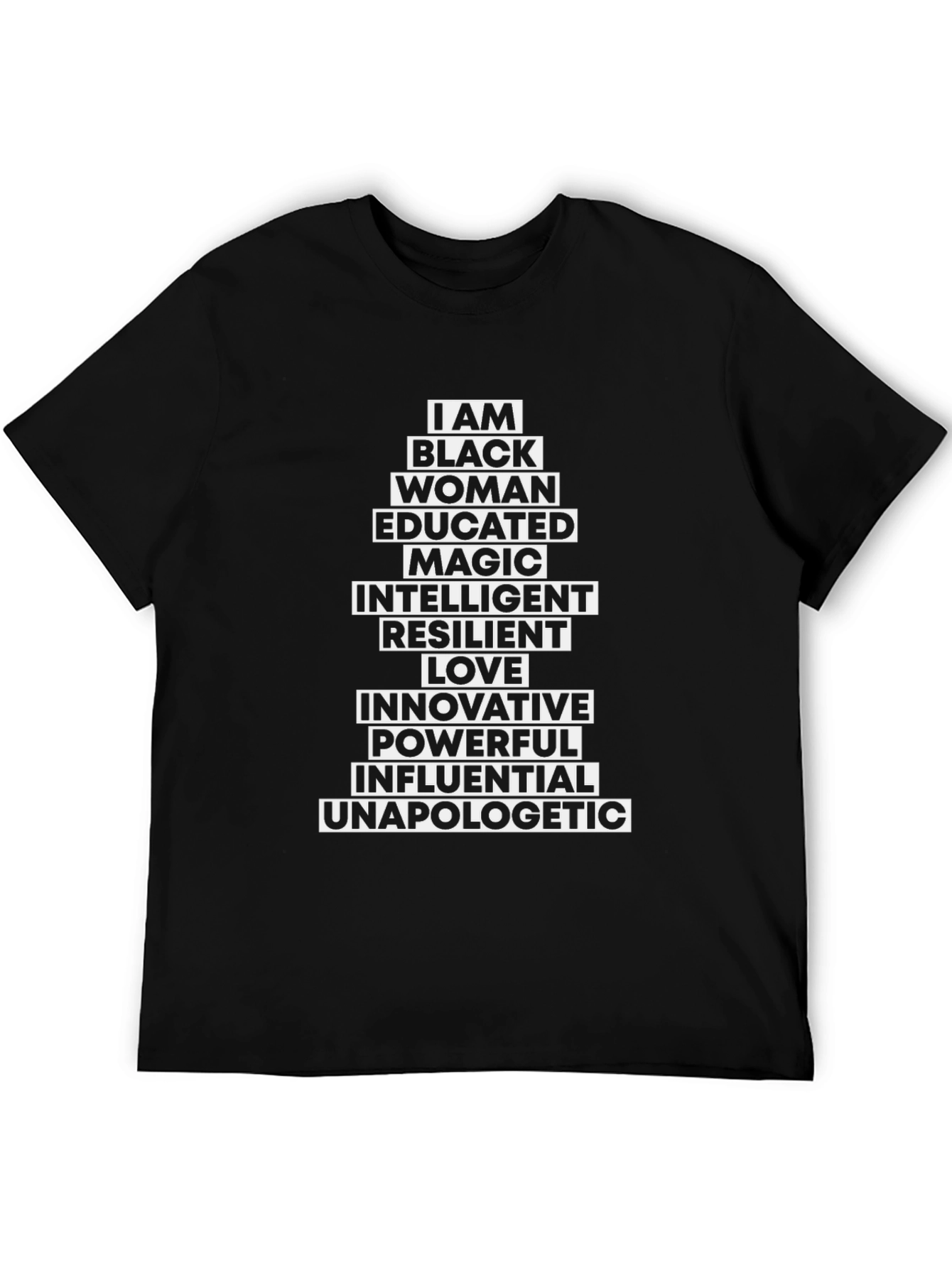 Empowered Black Woman T-Shirt - Inspirational Tee