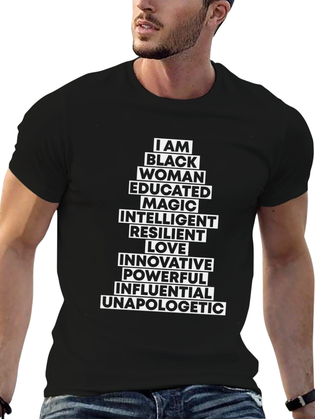Empowered Black Woman T-Shirt - Inspirational Tee
