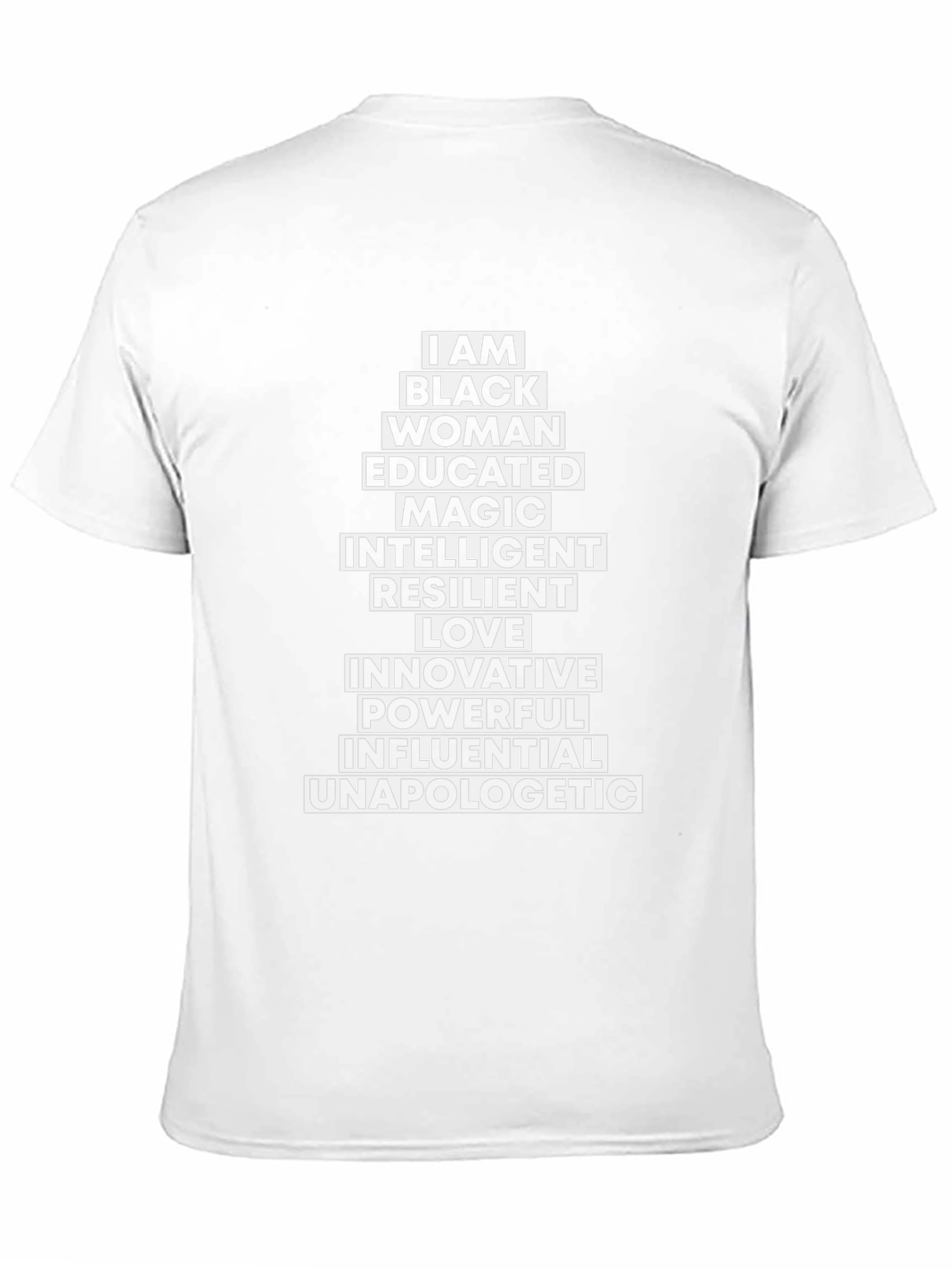 Empowered Black Woman T-Shirt - Inspirational Tee
