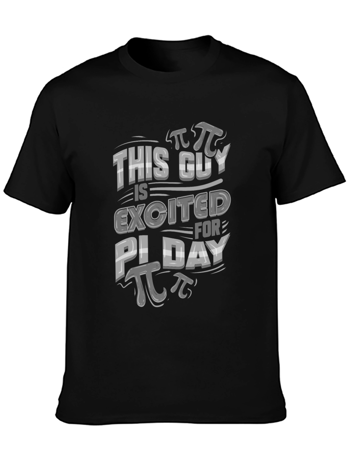 This Guy is Excited for Pi Day T-Shirt