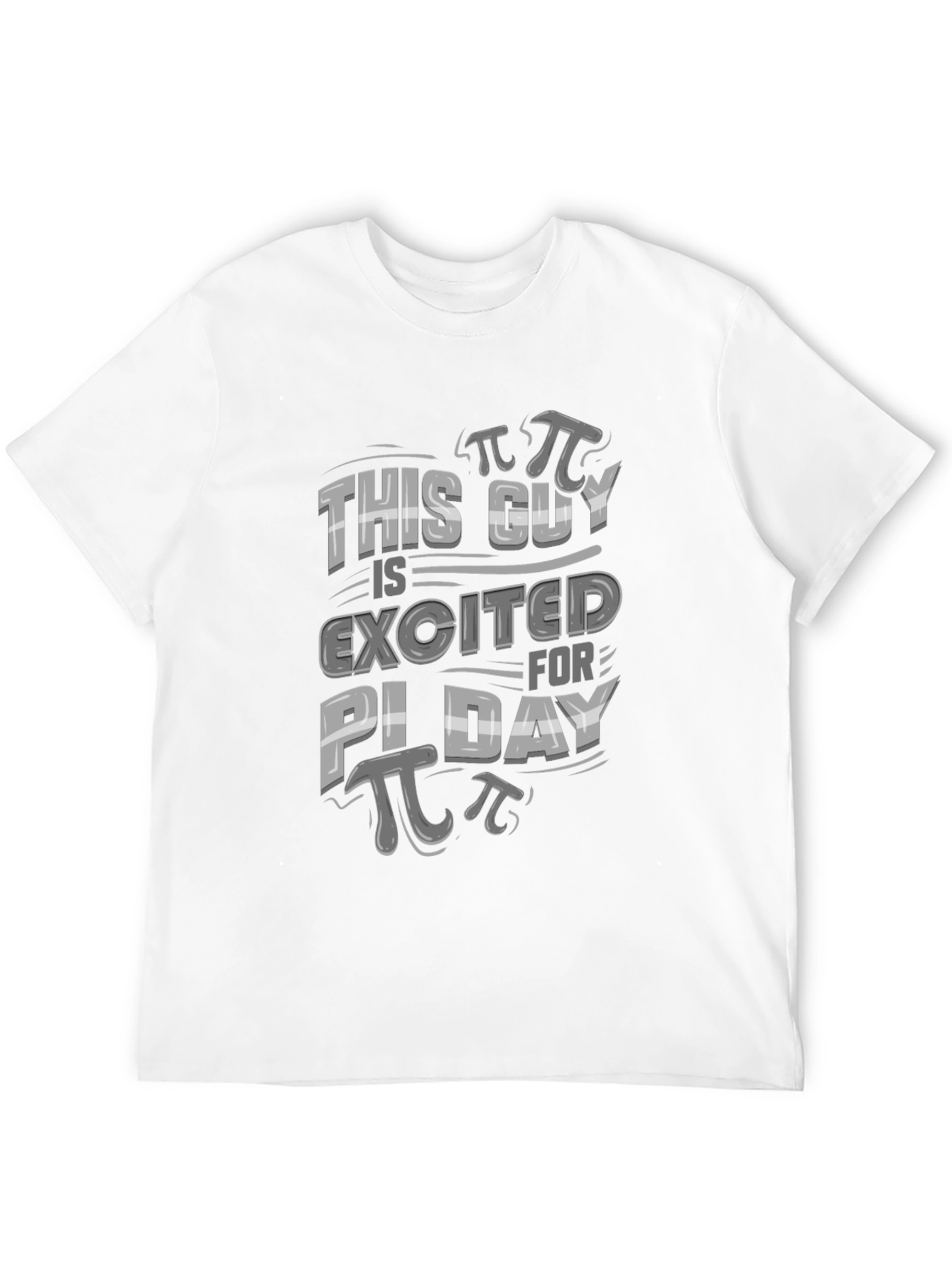 This Guy is Excited for Pi Day T-Shirt