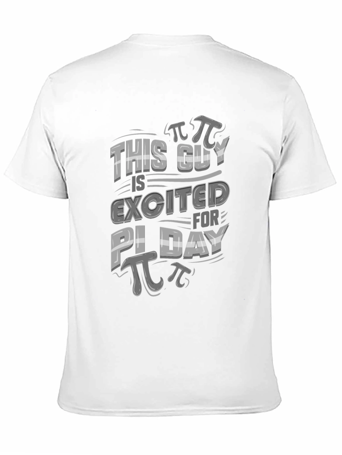 This Guy is Excited for Pi Day T-Shirt