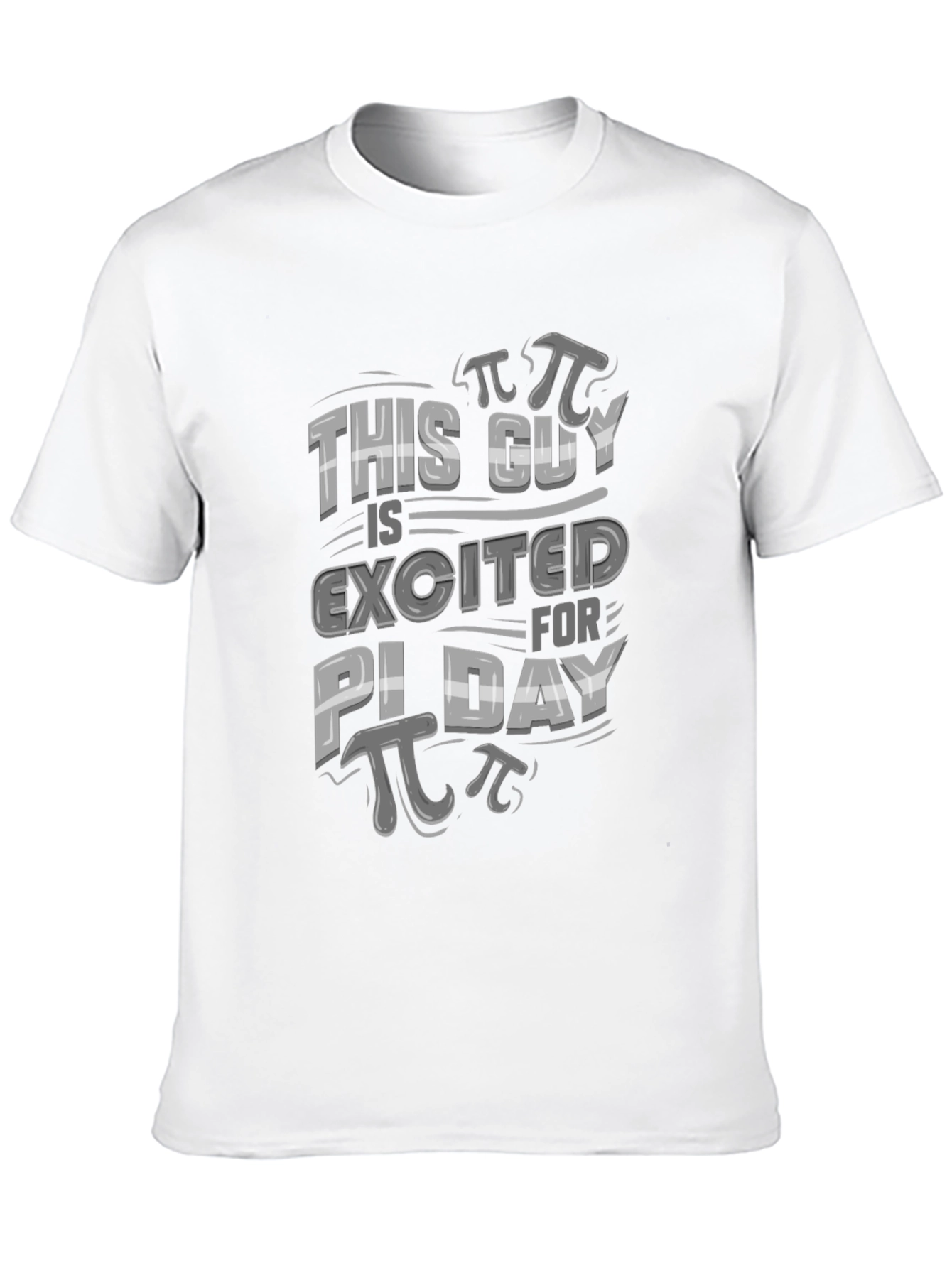 This Guy is Excited for Pi Day T-Shirt
