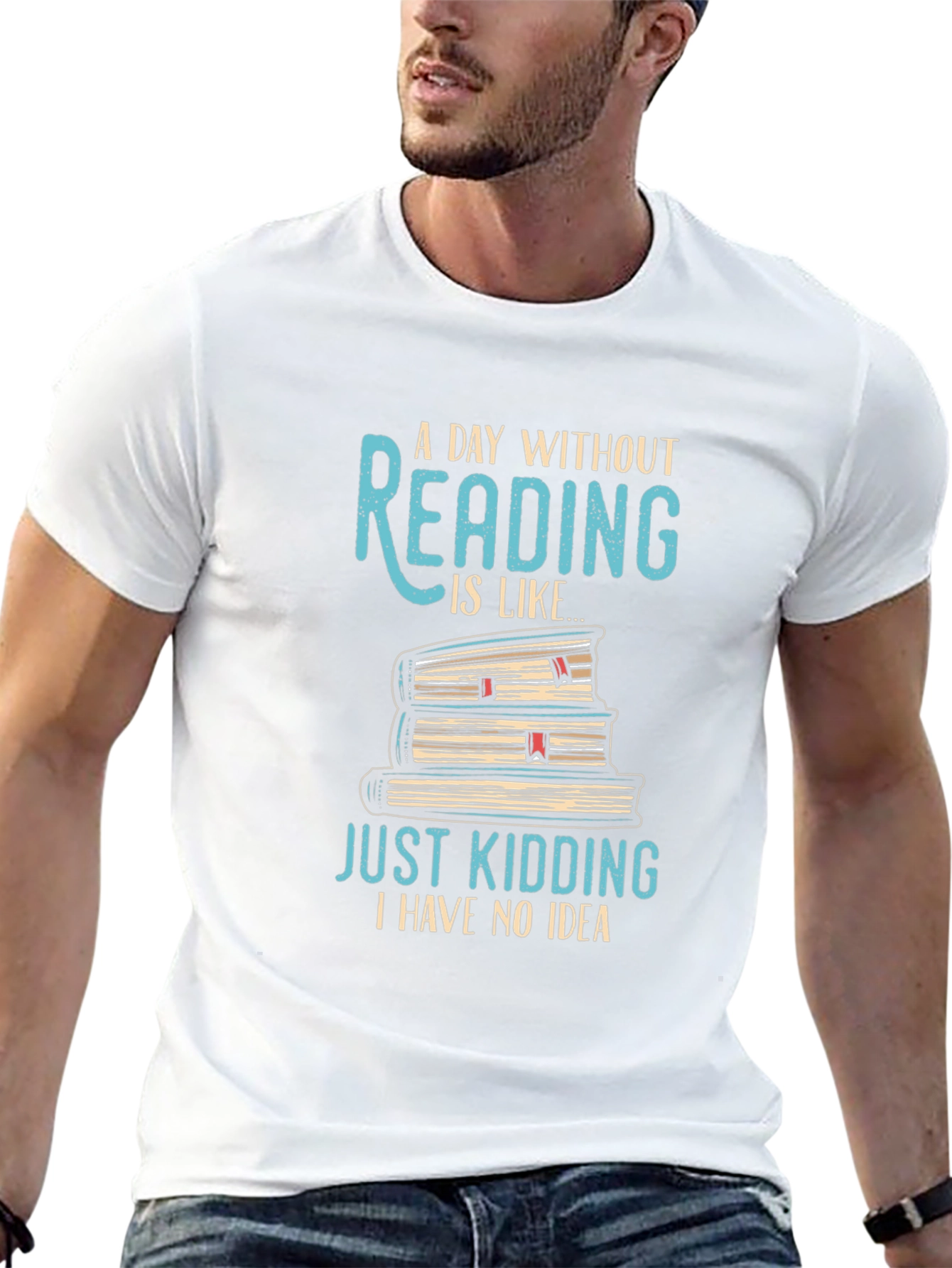 Funny Reading T-Shirt: A Day Without Reading