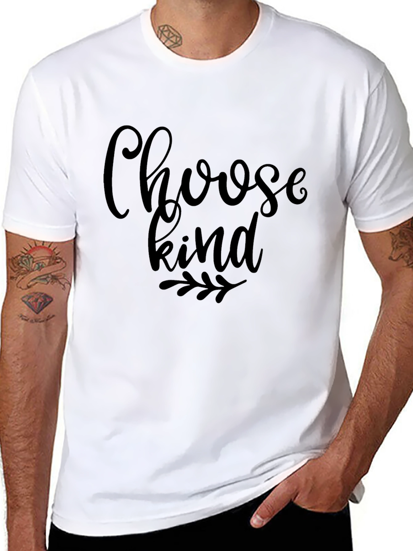 Choose Kind Graphic Tee - Soft & Stylish