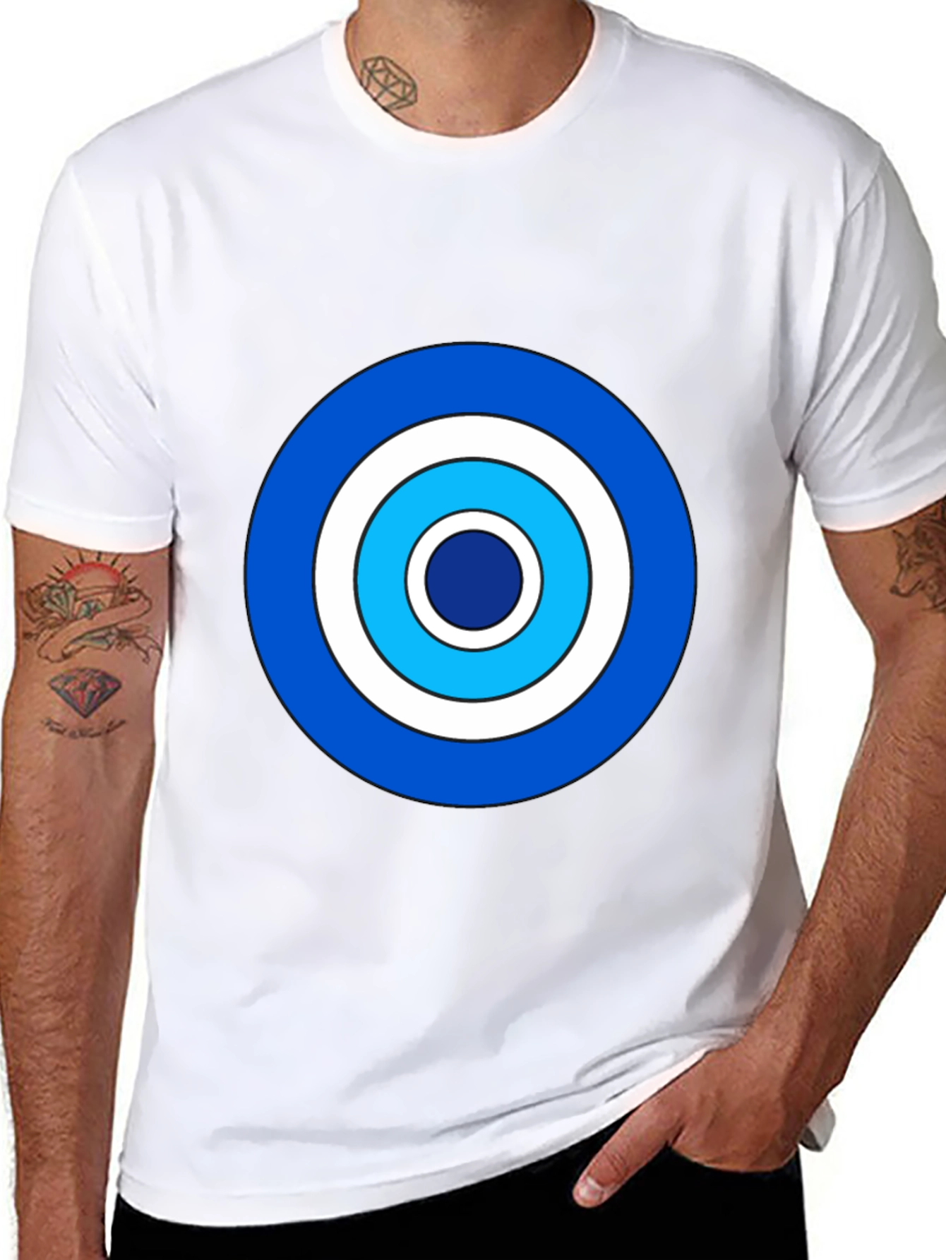 Bullseye Graphic Tee - Bold Target Design