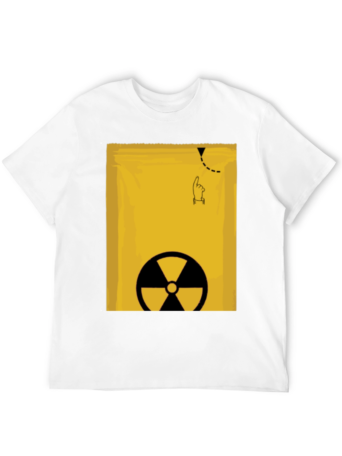 Caution Radiation T-Shirt - Novelty Graphic Tee
