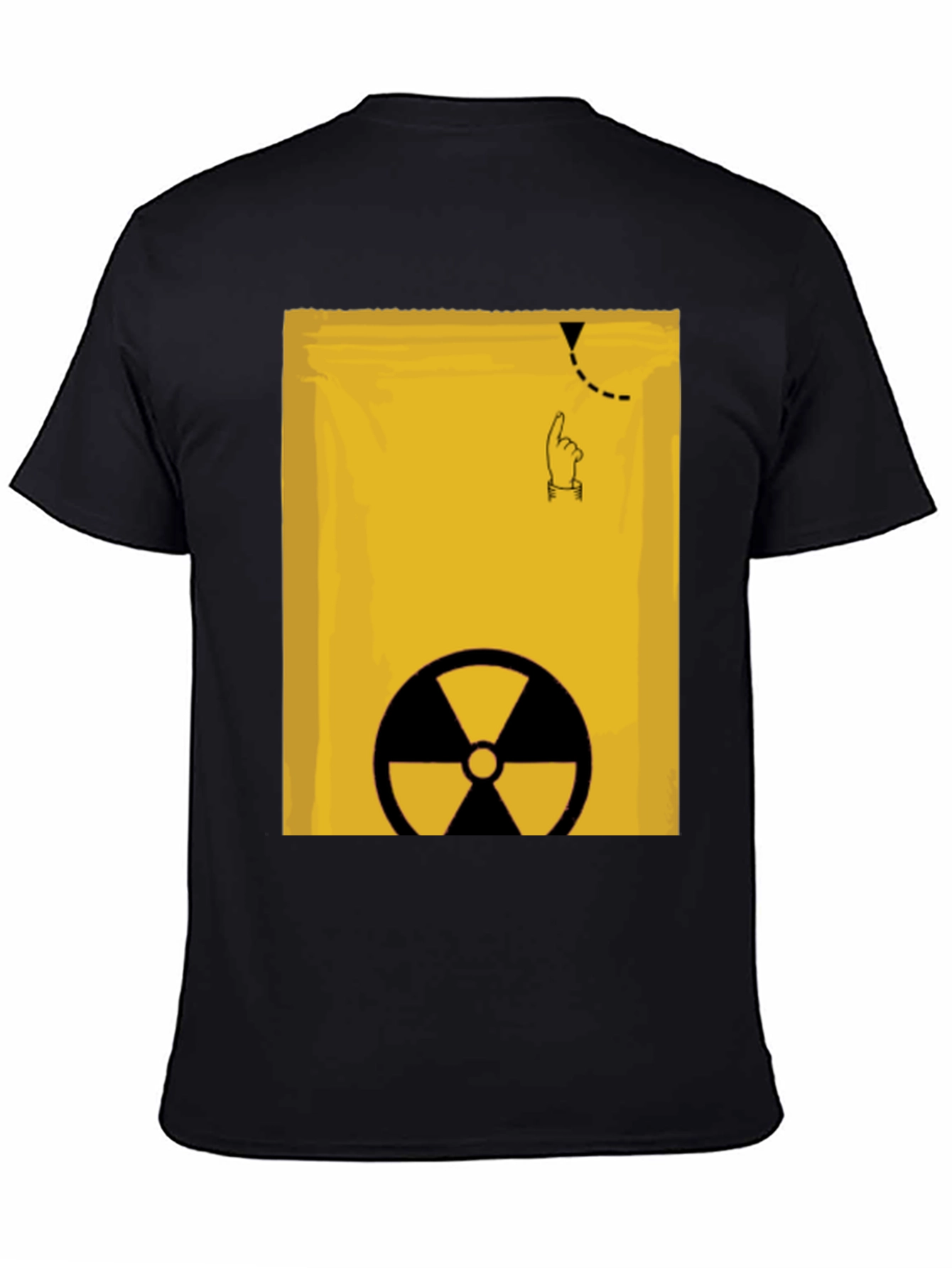 Caution Radiation T-Shirt - Novelty Graphic Tee