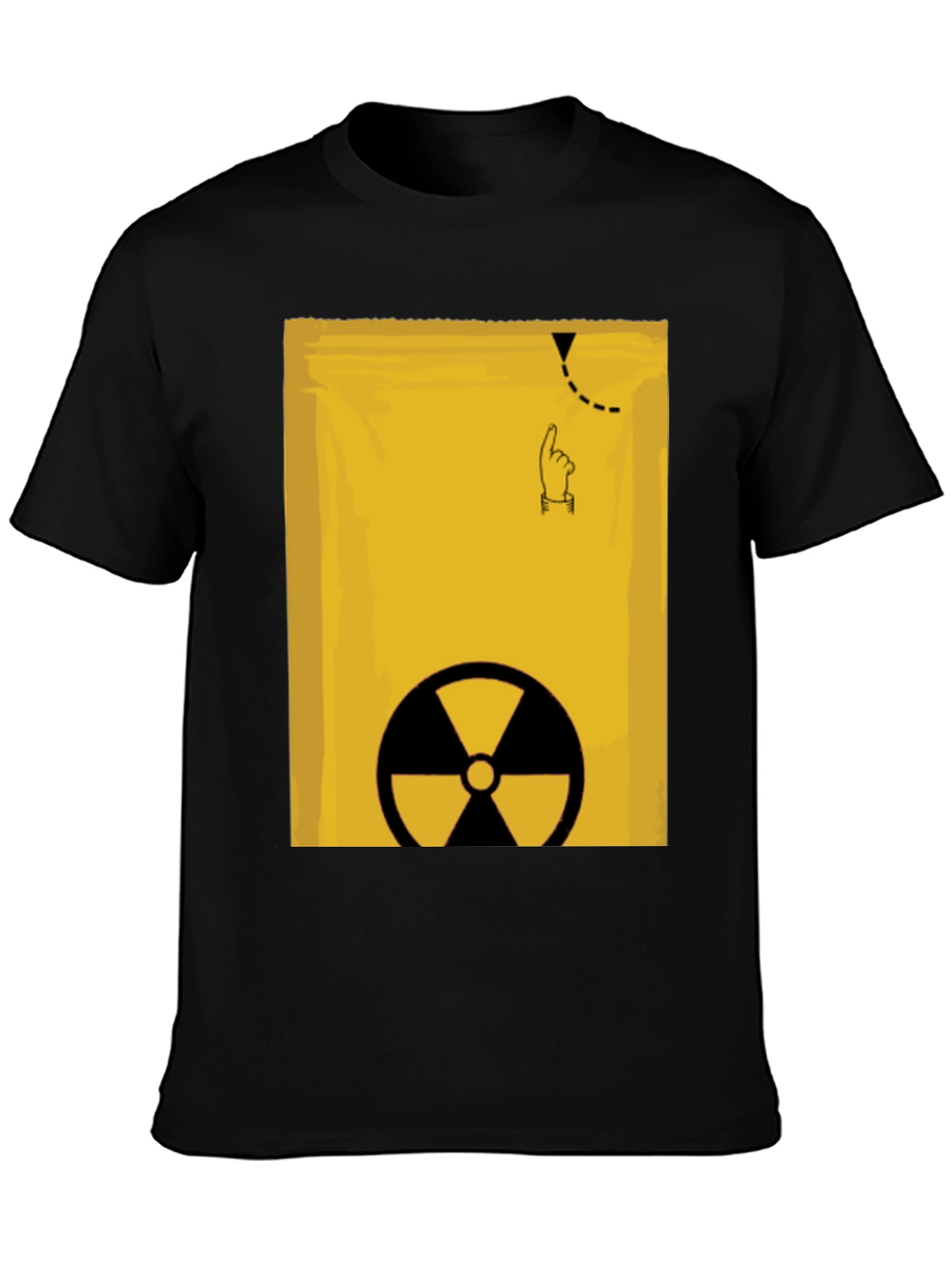Caution Radiation T-Shirt - Novelty Graphic Tee