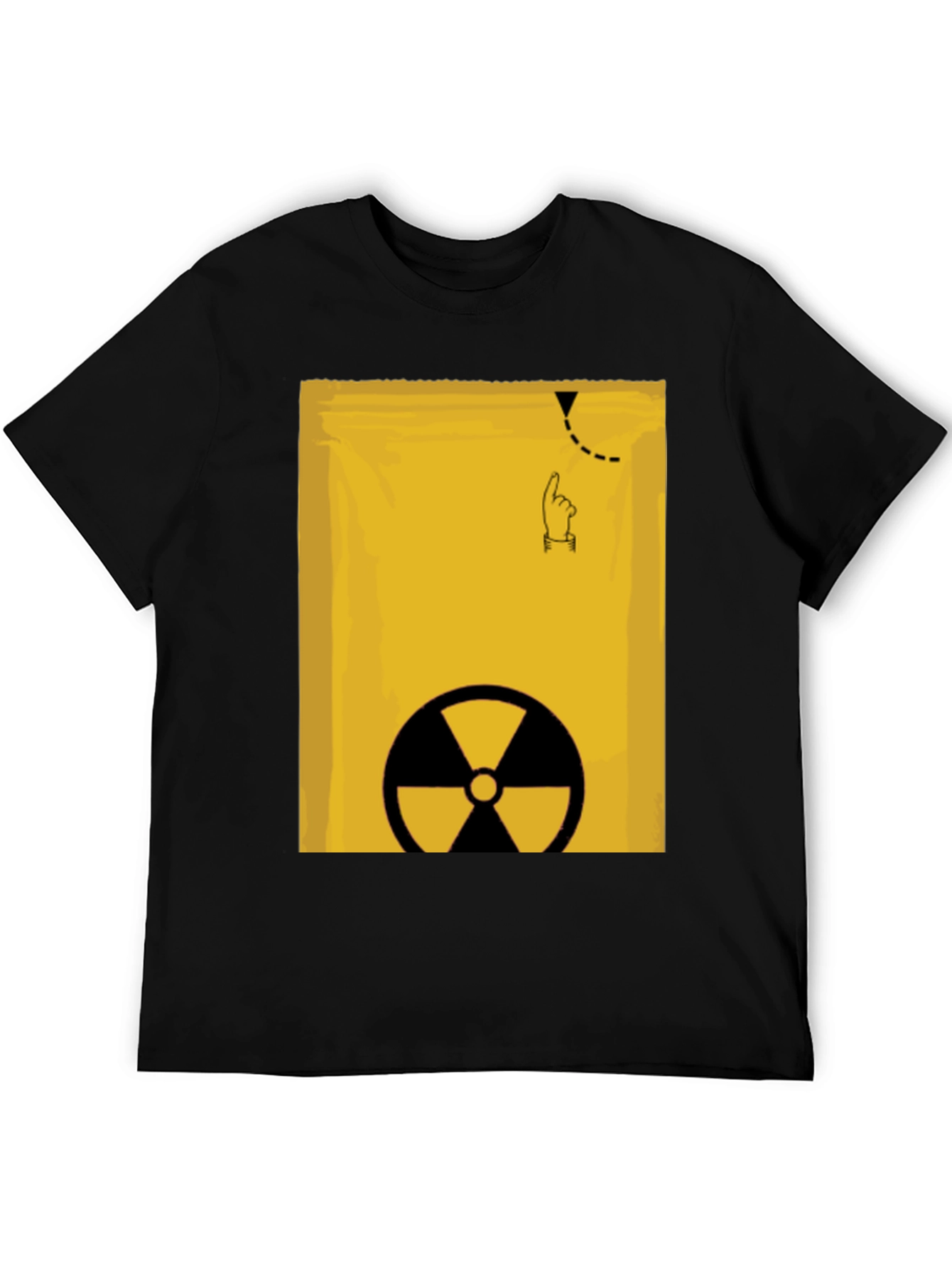 Caution Radiation T-Shirt - Novelty Graphic Tee