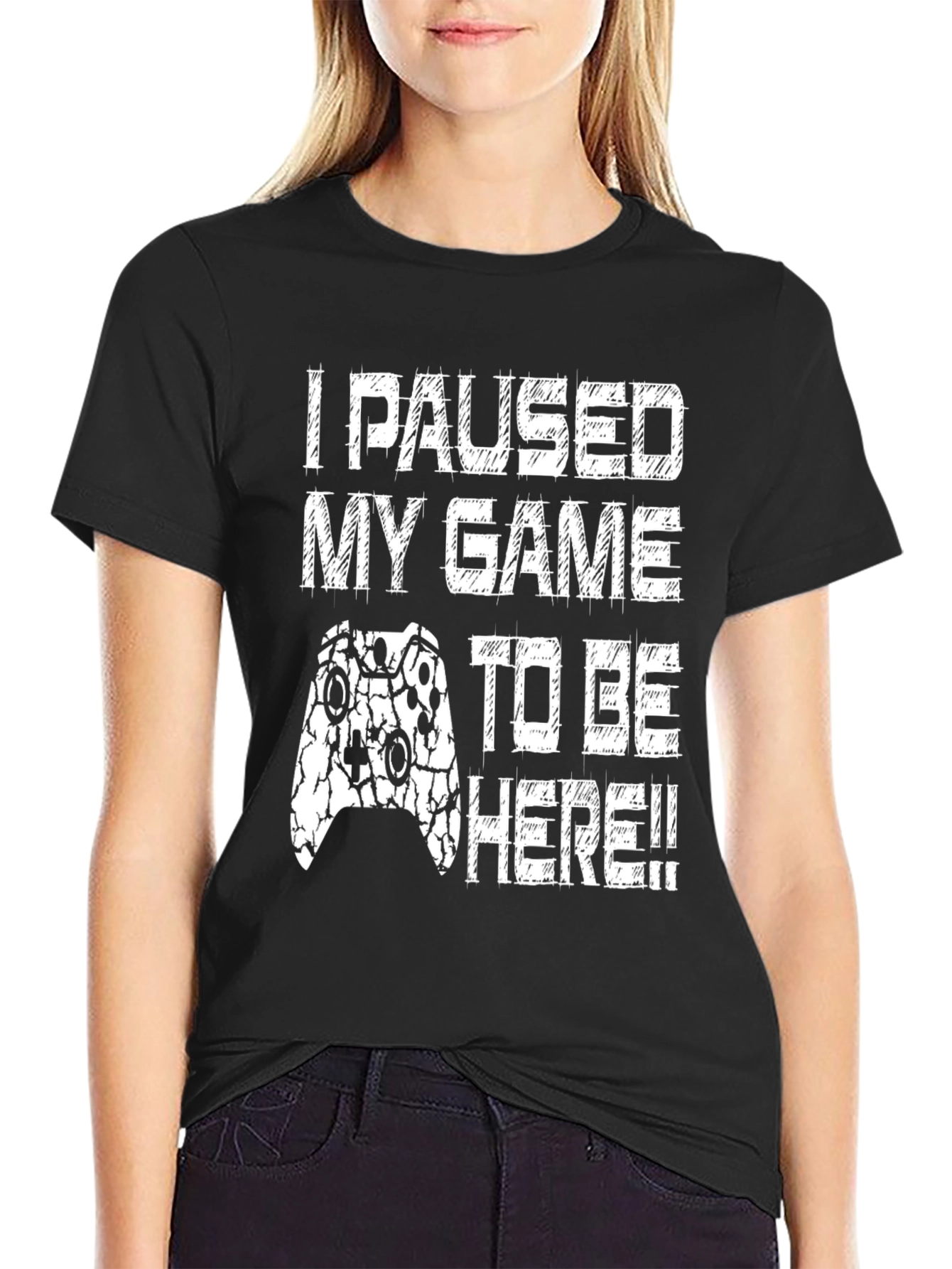 Gamer T-Shirt - I Paused My Game