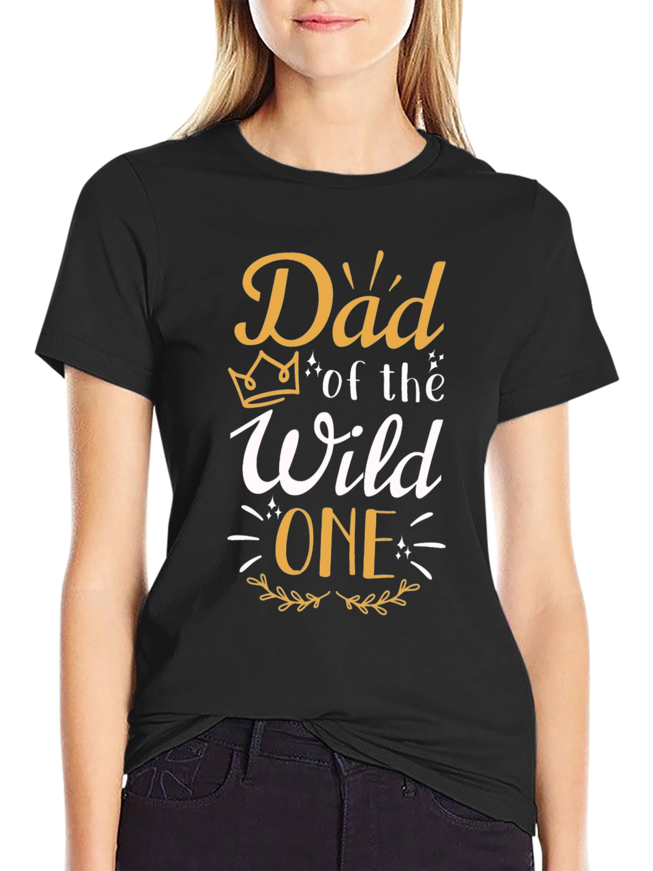 Dad of the Wild One Graphic T-Shirt