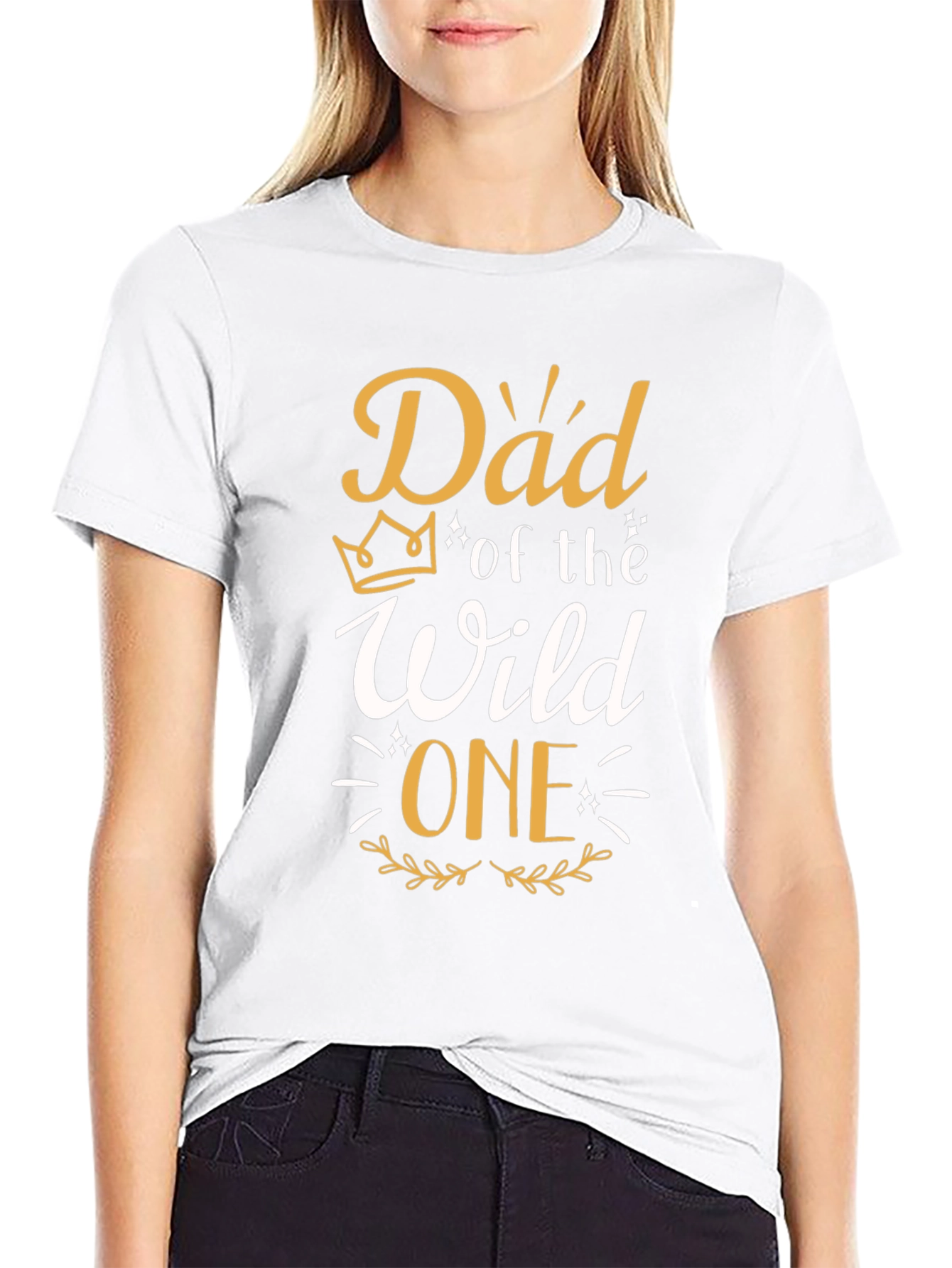 Dad of the Wild One Graphic T-Shirt