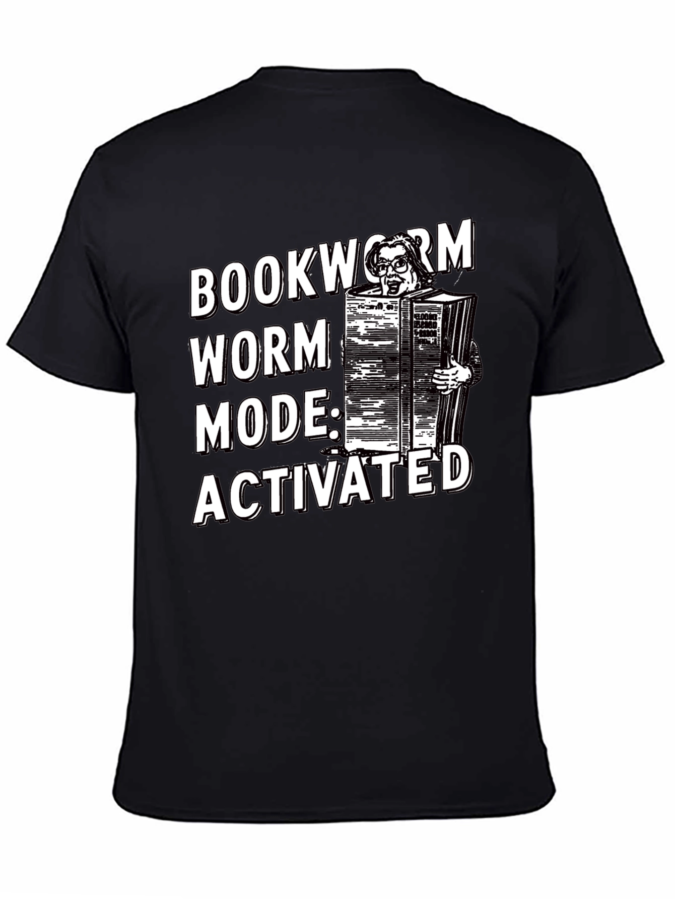 Bookworm Mode Activated Graphic T-Shirt