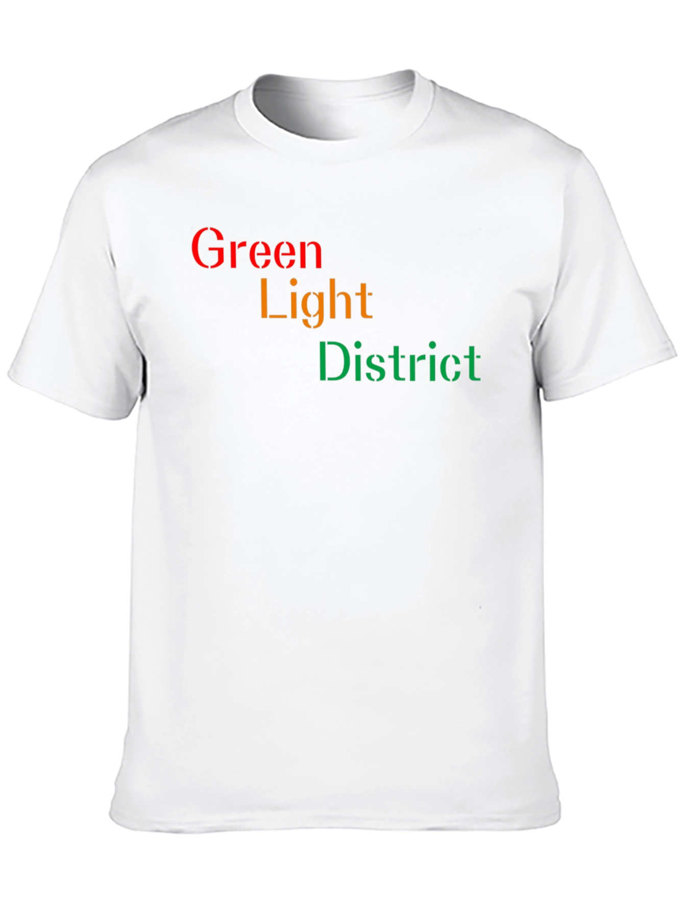 Green Light District Black T-Shirt
